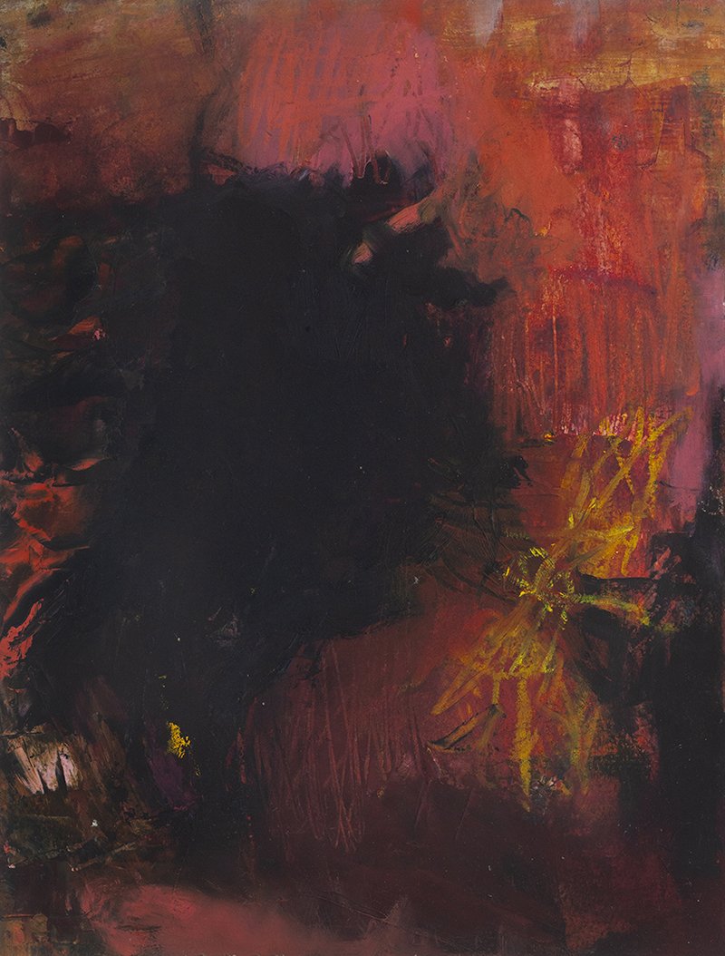 "Untitled," oil, 12”h x 9”w, 2021-2026