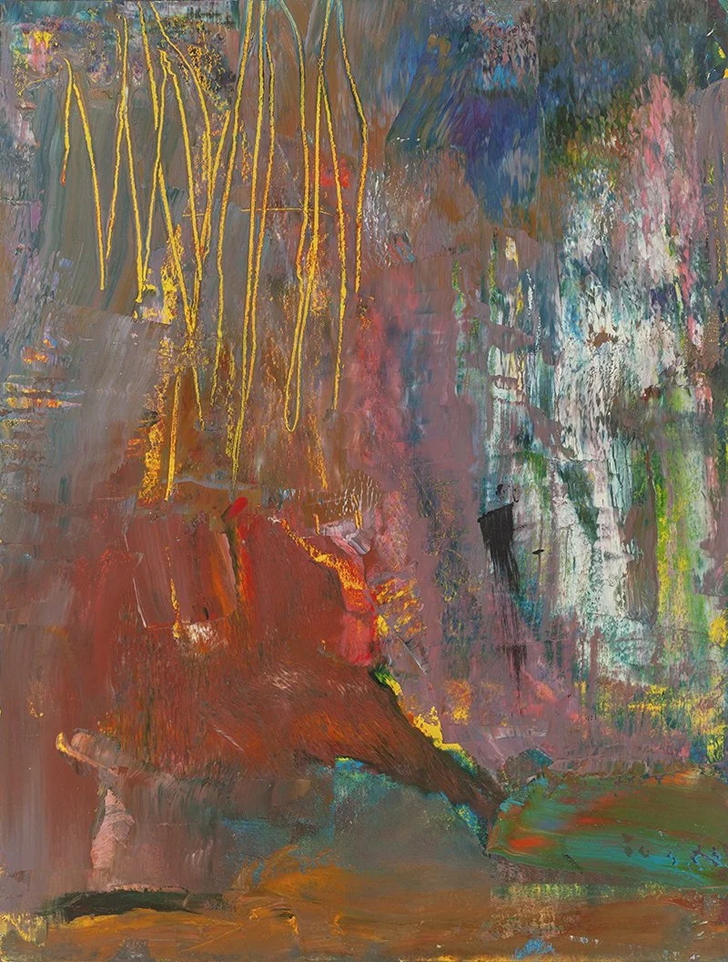 "Untitled," oil, 12”h x 9”w, 2021-2026