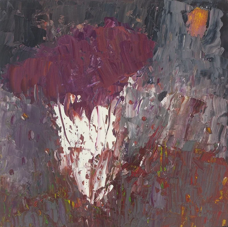  “Turbulence”, oil, 12”h x 12”w, 2026
