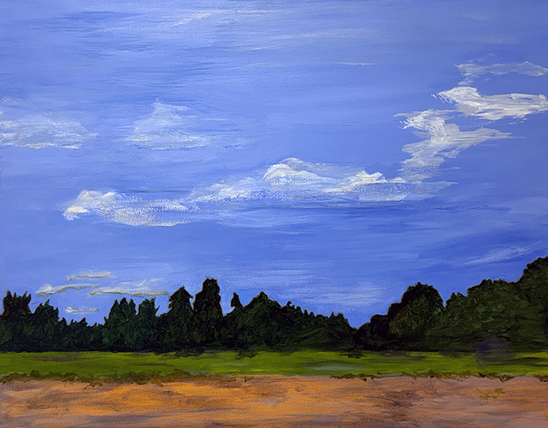 Calahan #3 Acrylic on Canvas 28 x22 2026