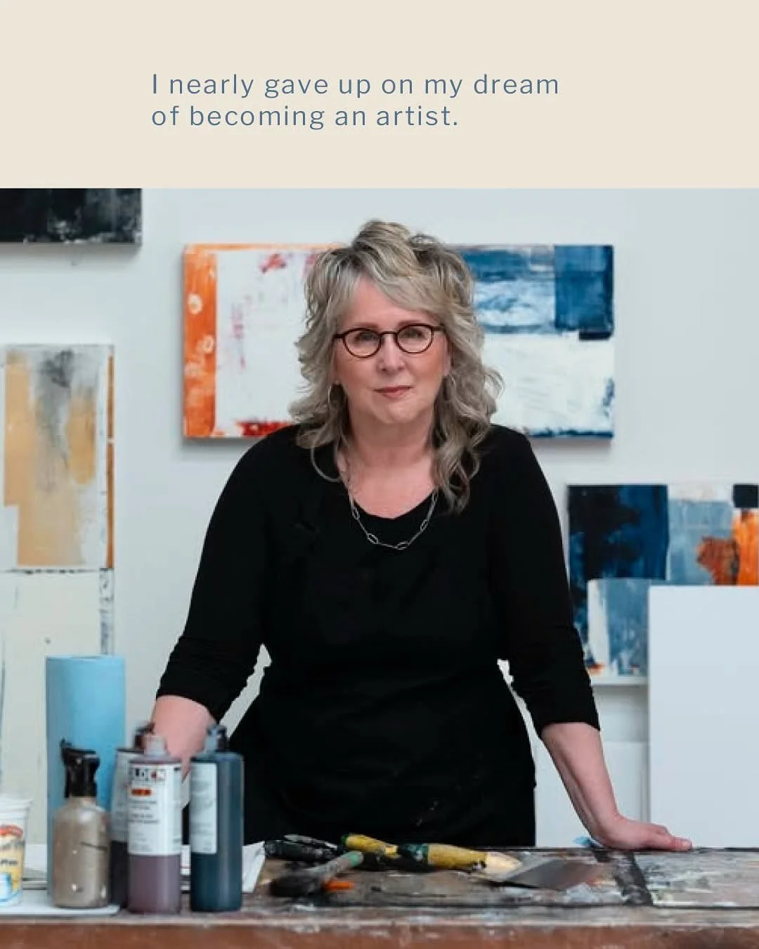As artists, many of us know the pain of not being able to make our work&mdash;even when it feels like the most meaningful thing in our lives.
.
I know this because I lived it. And the process of untangling my beliefs about what it means to be an arti
