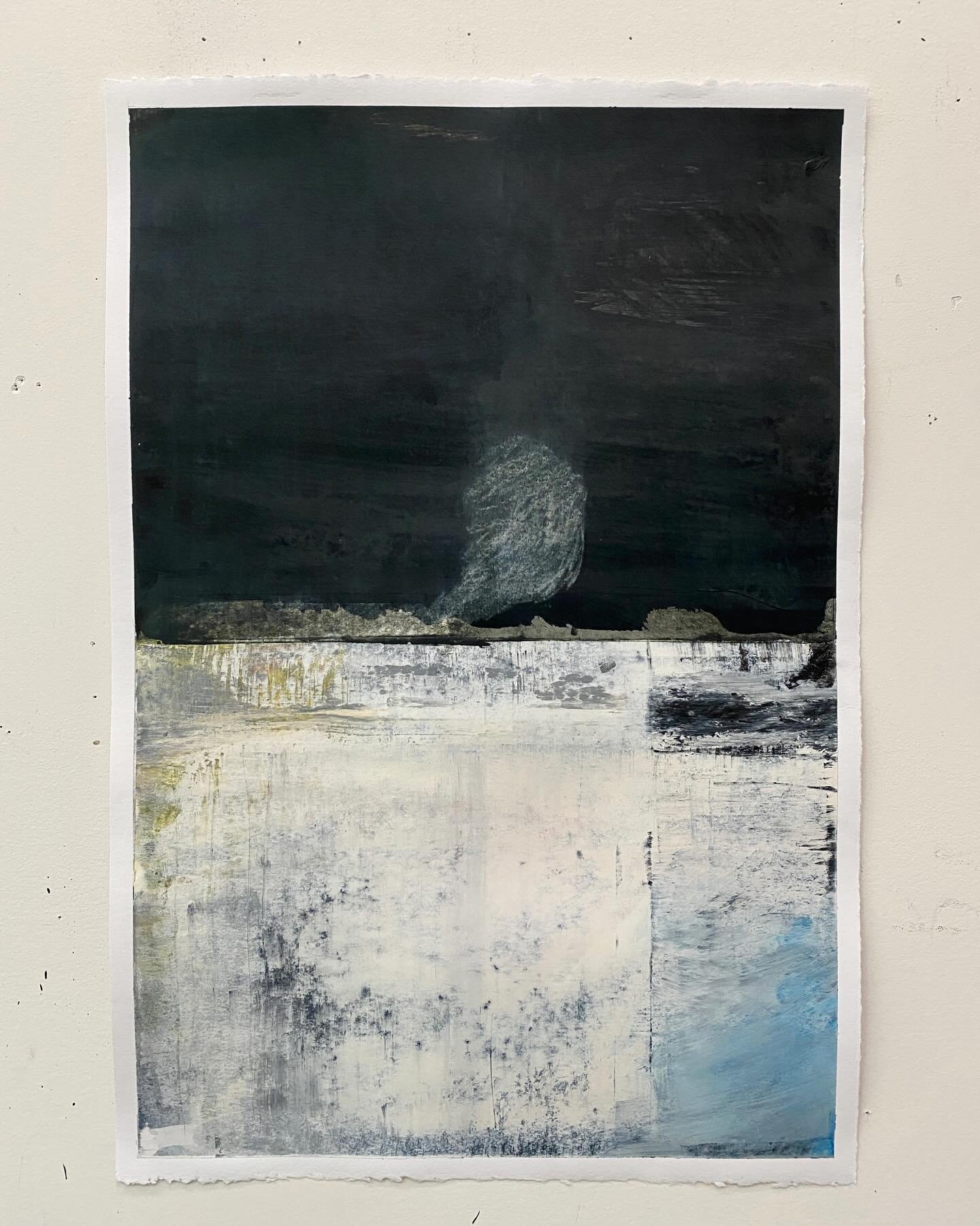 New series on paper that has been holding my attention for a while. The compositional structure is the same for each piece, with a central division. My focus is to develop the two spaces into a relationship that I find interesting. 
.
In this dialogu