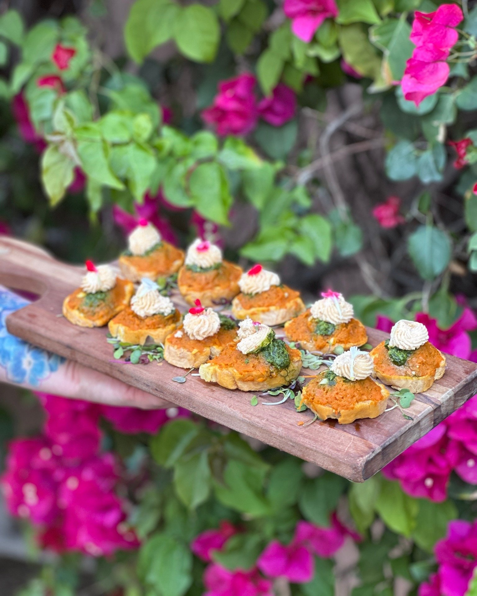 First impressions matter, especially at an event! Make a statement with appetizers that are as delicious as they are beautiful. Our seasonal and locally-sourced ingredients ensure freshness and flavor in every bite.

Let Chef Joann and Co. create an 