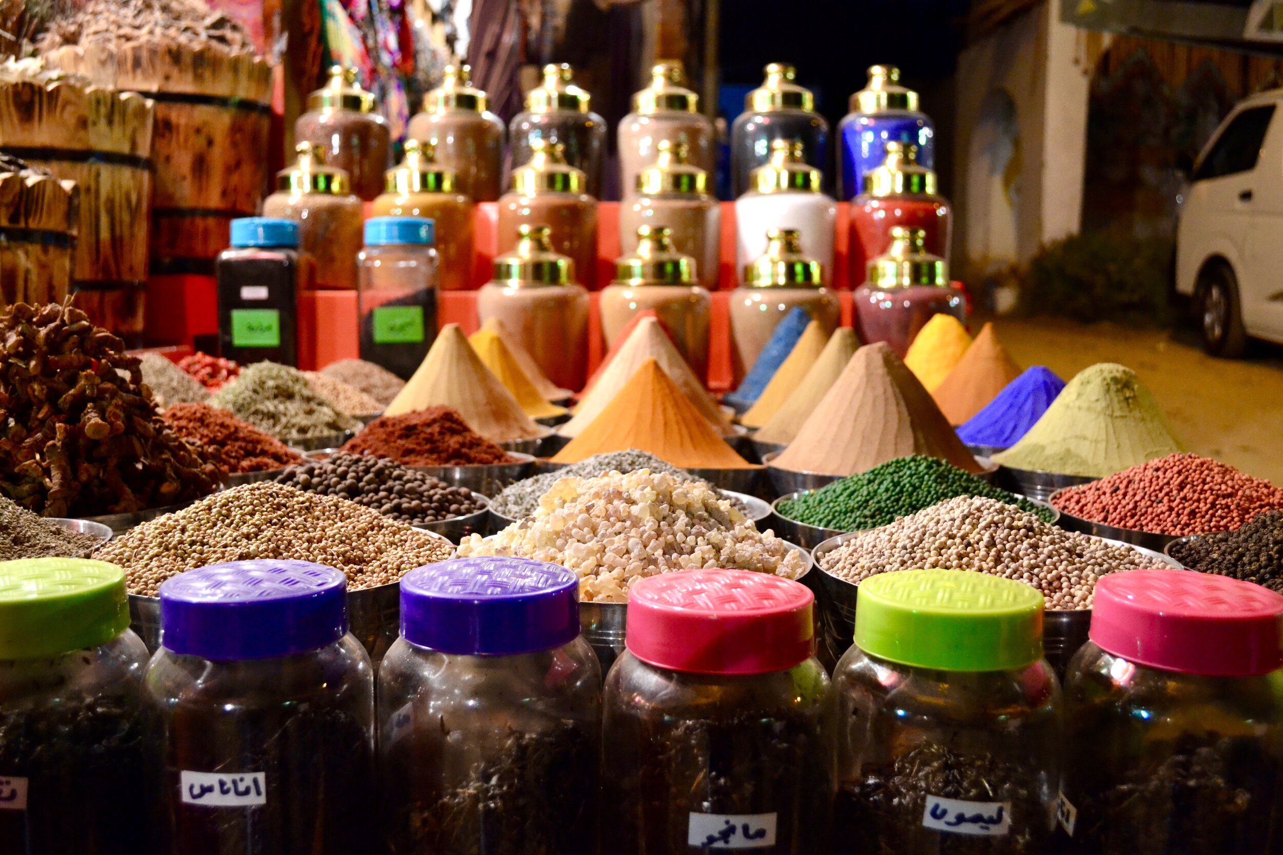 Spices from Nubian Village off Nile 2016 Egypt Miniterm.jpg