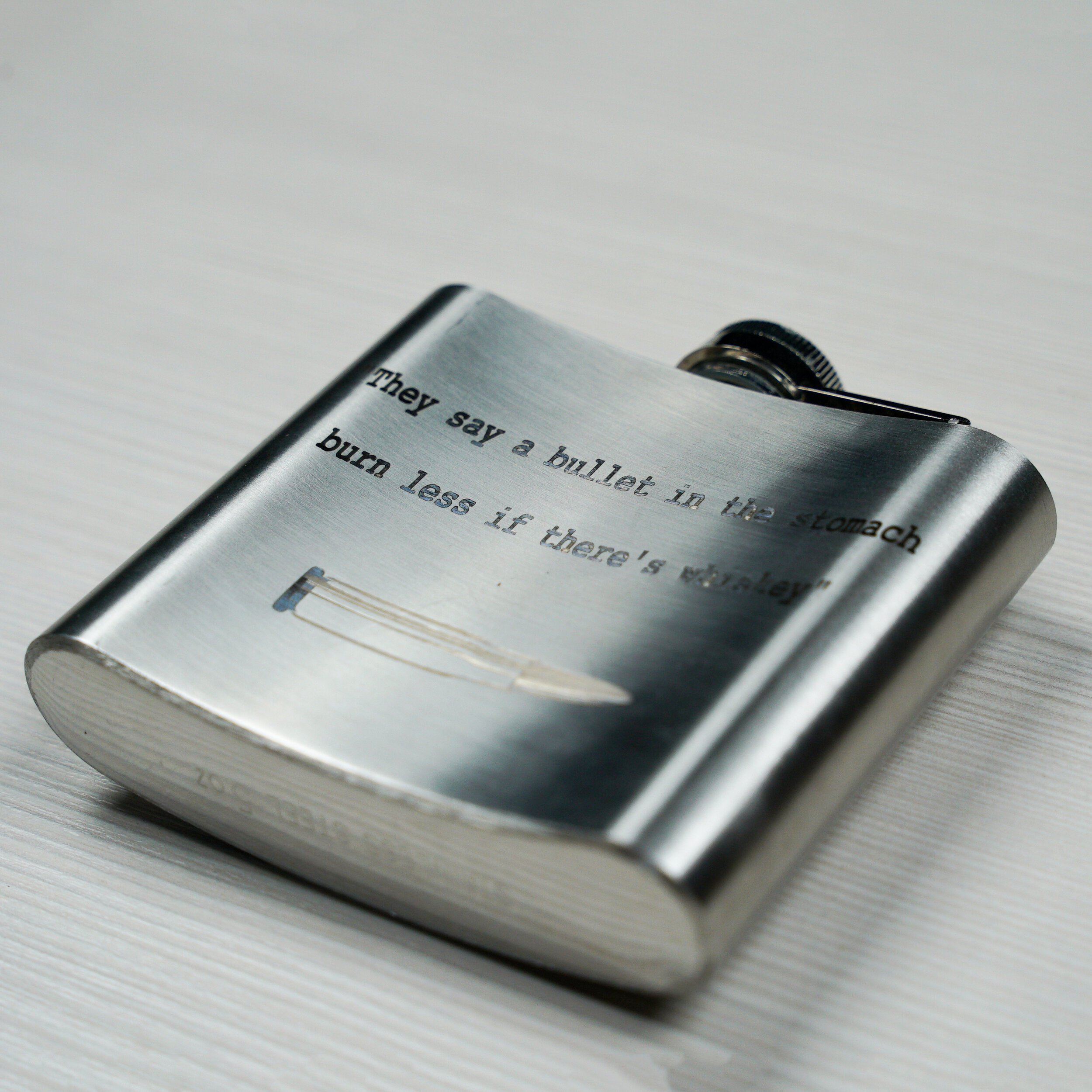 Marcatura laser logo/testo PROFONDA