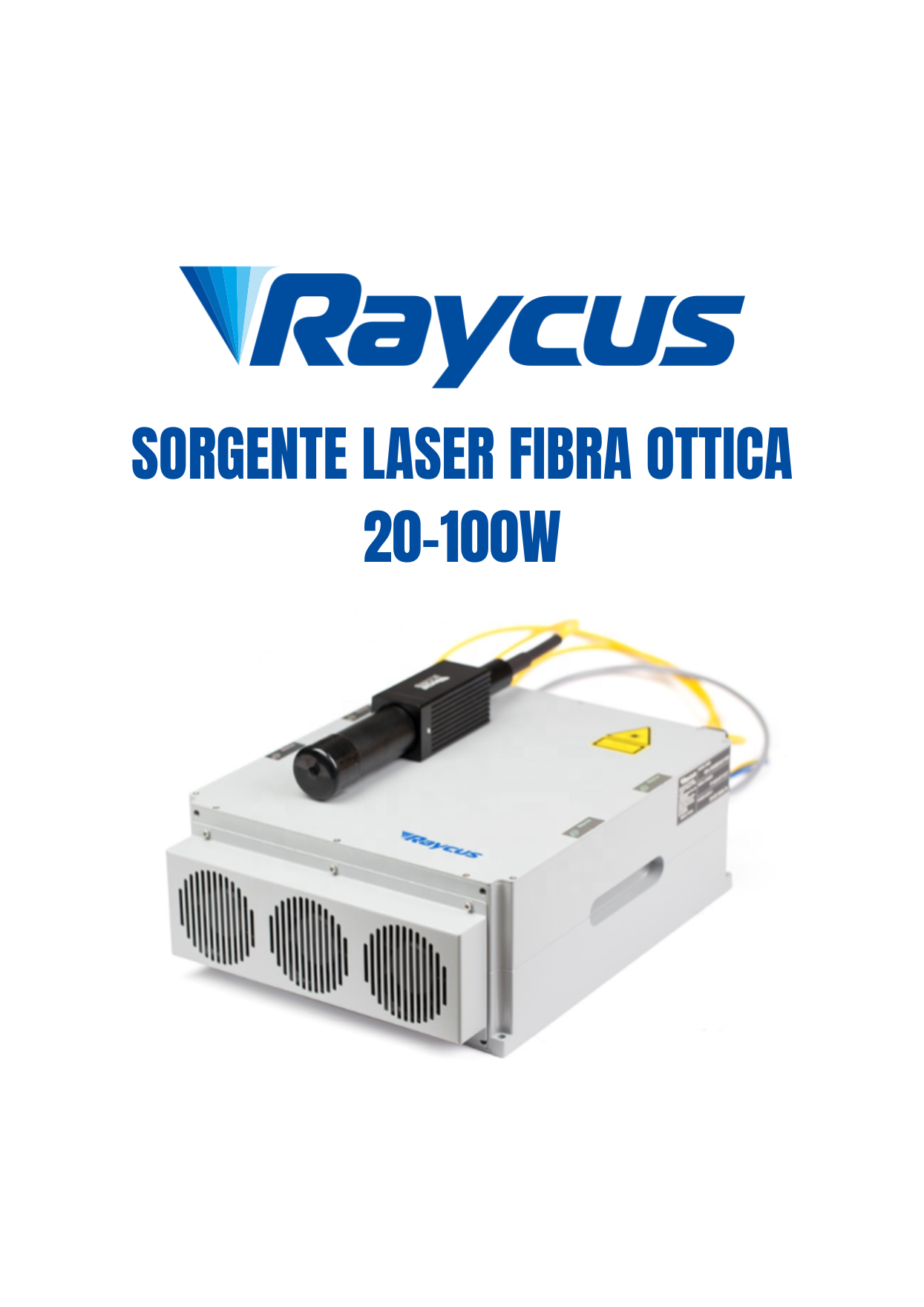 SORGENTI LASER FIBRA OTTICA PER MARCATURA 20-100W