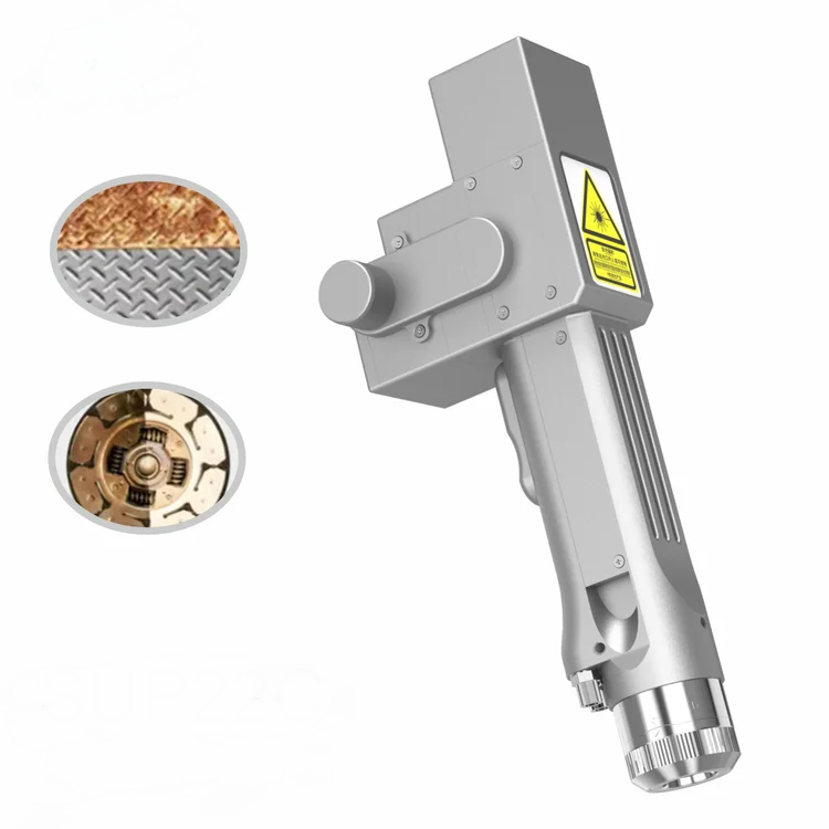 TESTA PER PULIZIA LASER FINO A SORGENTI FIBRA DA 3000W