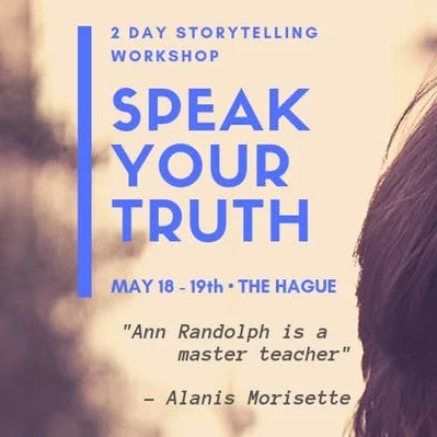 Speak Your Truth:  2 Day Storytelling Workshop in The Hague, Netherlands 