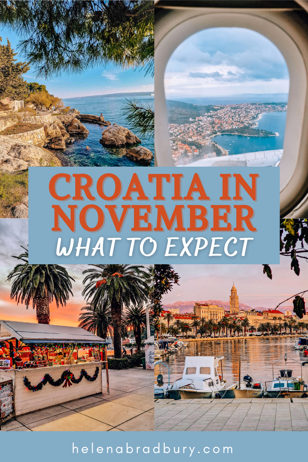 Thinking about visiting Croatia in November? Find out everything you need to know about the weather, what to pack, what to do and how to get to Croatia in November (from an expat living here) | croatia travel in november | zagreb croatia november | d