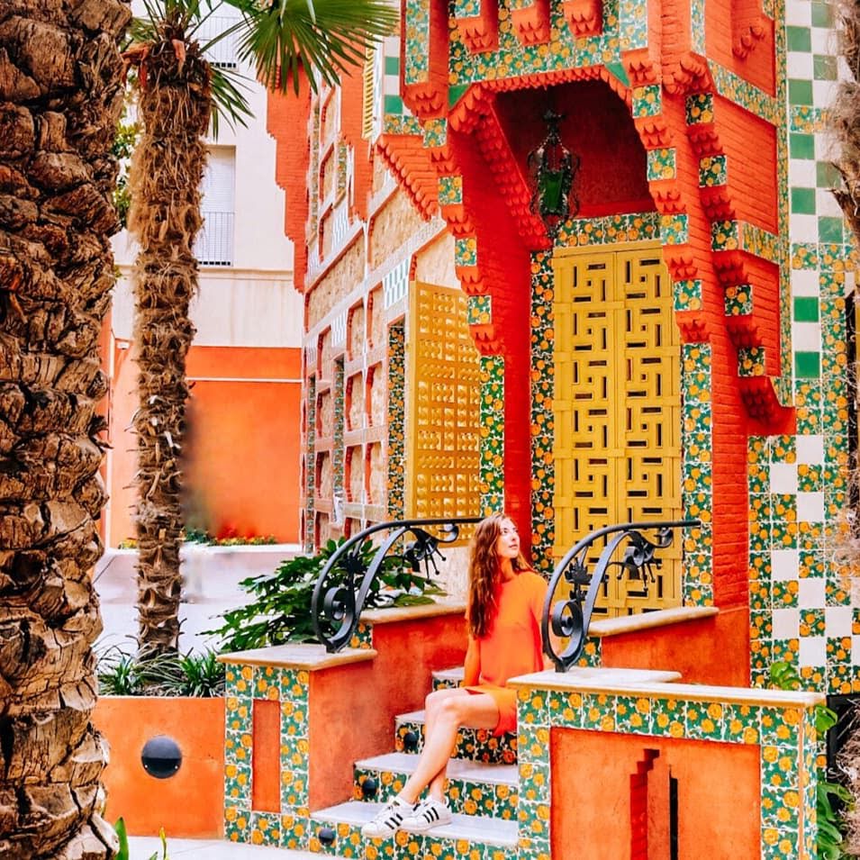 Casa Vicens Gaudi Barcelona Barcelona Instagram Guide | Travel Guide - Helena Bradbury | Barcelona Travel | Instagram Guide | Travel Destination | Spain Travel | Gaudi | Sagrada Familia | Photography | Photo Locations | Instagram Spots | Photo Guide…