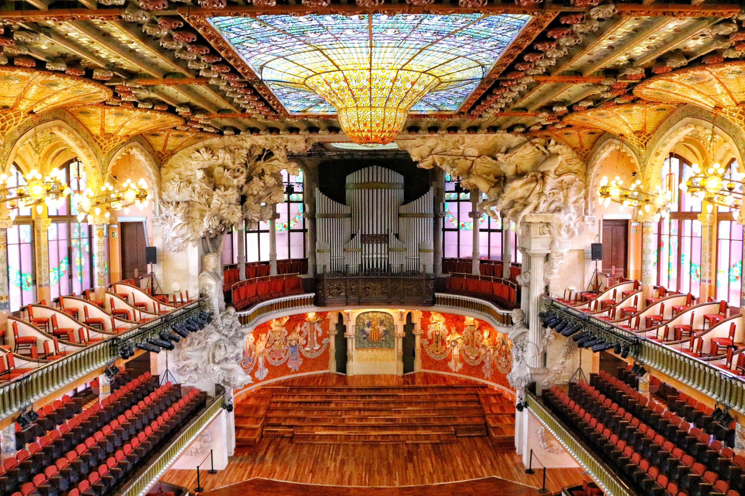Palau de la Musica Catalana Barcelona Barcelona Instagram Guide | Travel Guide - Helena Bradbury | Barcelona Travel | Instagram Guide | Travel Destination | Spain Travel | Gaudi | Sagrada Familia | Photography | Photo Locations | Instagram Spots | P…