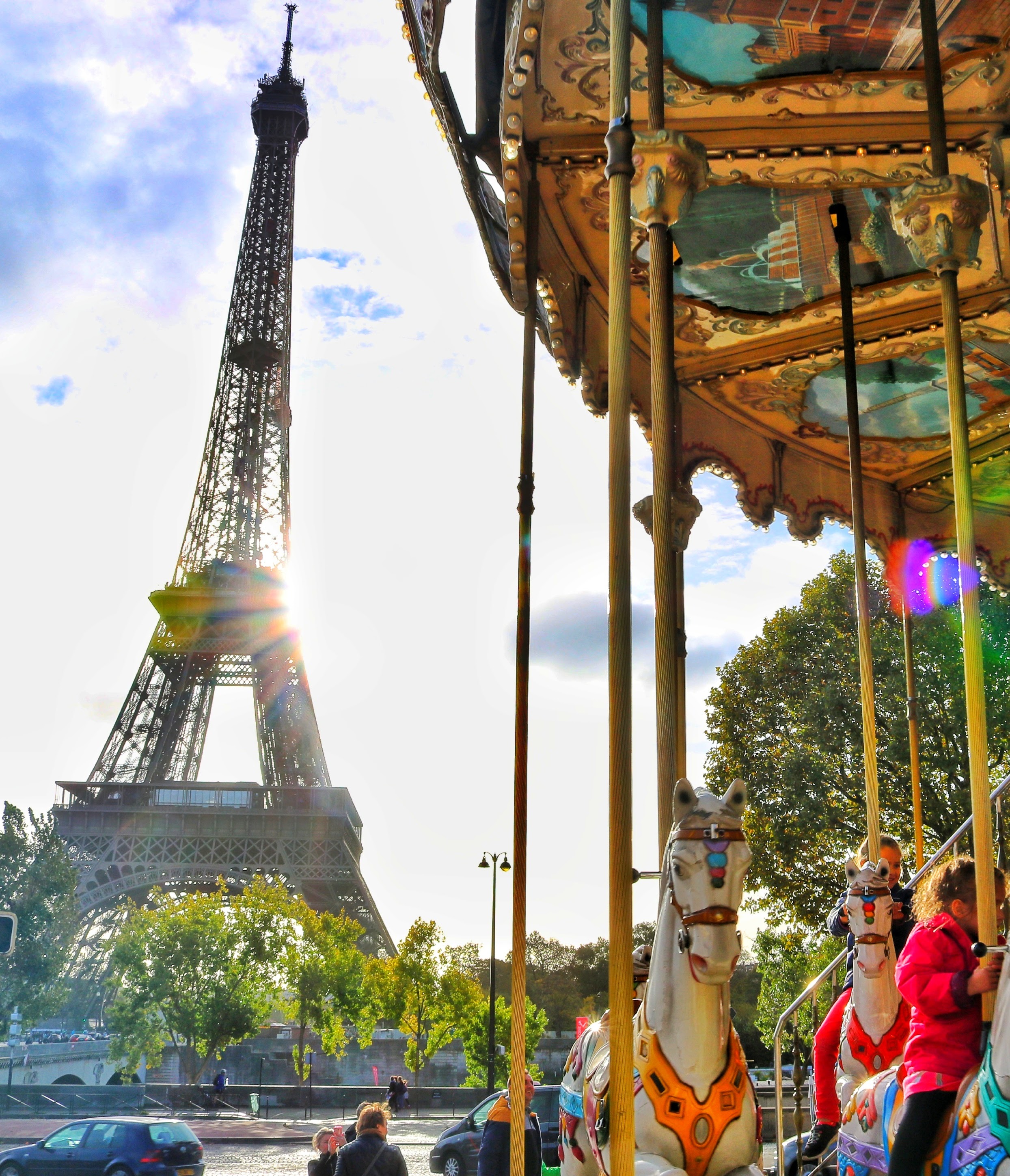 Carousel at the Eiffel Tower