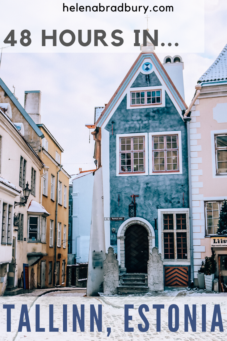 A complete weekend guide to Tallinn, Estonia - what to see and do, where to eat and tips for visiting the best Christmas market in Europe | A Weekend in Tallinn | Travel Guide - Helena Bradbury | City Guide | Christmas Markets | Tallinn Estonia phot…