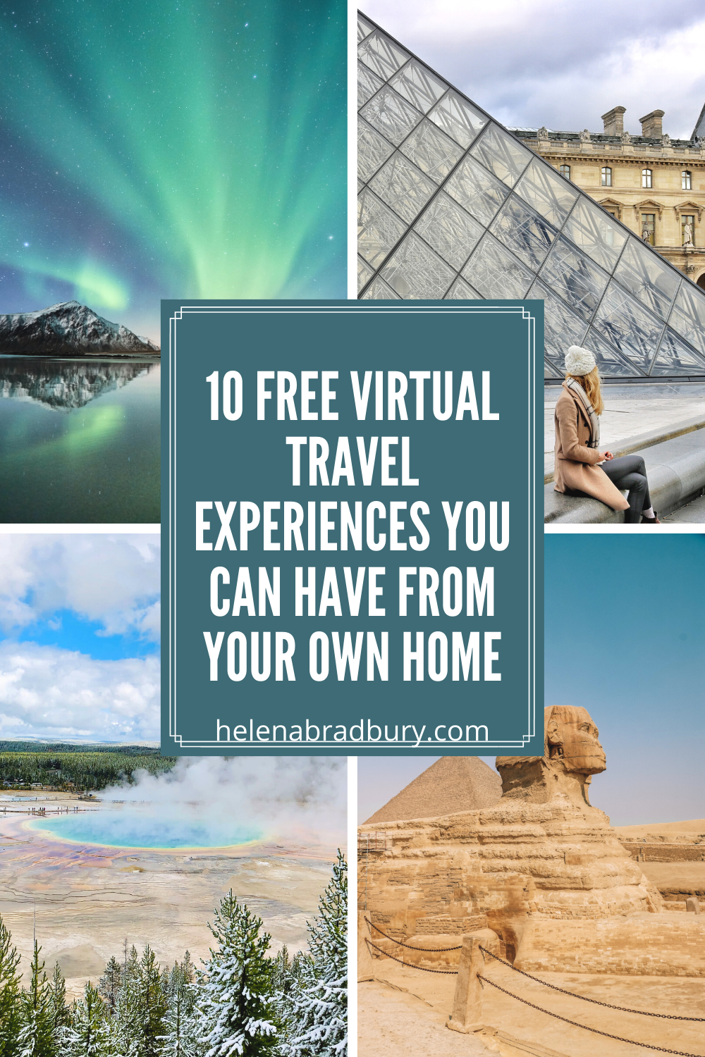 10 Free virtual travel experiences you can have from your own home, for whatever reason you’re stuck at home here are 10 free travel experiences you can have from your own home | Helena Bradbury travel blog | virtual travel tours | virtual museum to…