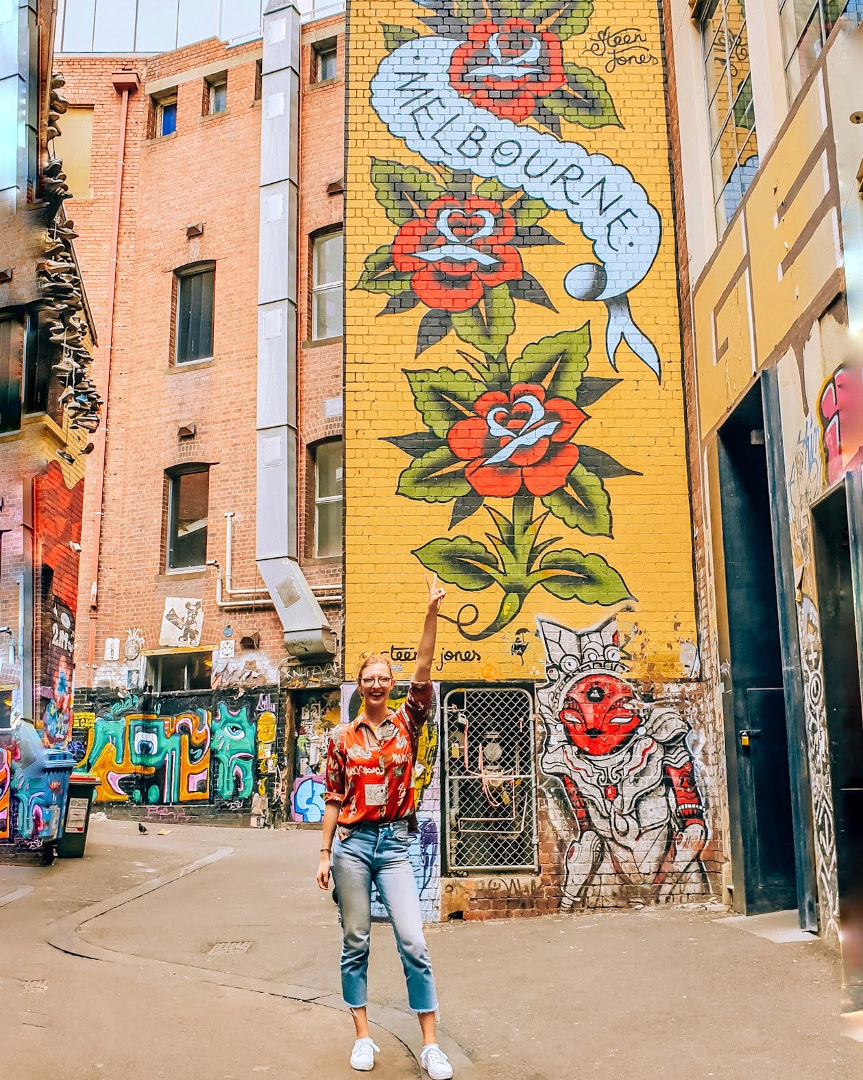 Melbourne street art self-guided tour: the best laneways, street art and arcades | Helena Bradbury travel blog | melbourne laneways | street art melbourne | melbourne lanes and arcades | melbourne laneway | block arcade melbourne | hardware lane mel…