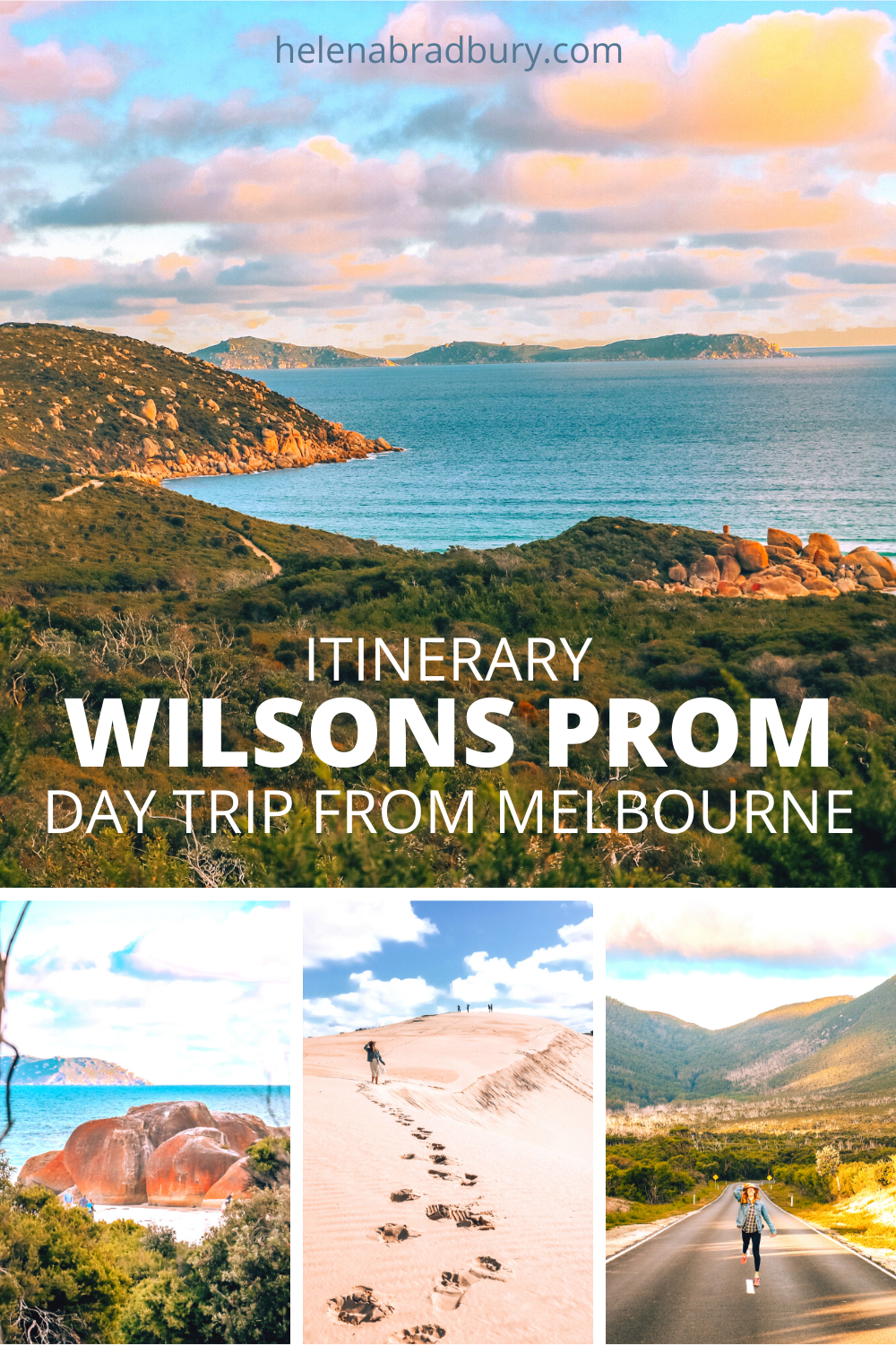 Melbourne to Wilsons Prom day trip itinerary | Helena Bradbury travel blog | Melbourne to wilsons promontory national park | wilson promontory melbourne | how to get to wilsons prom from Melbourne | wilsons prom day hikes | wilsons promontory day tr…