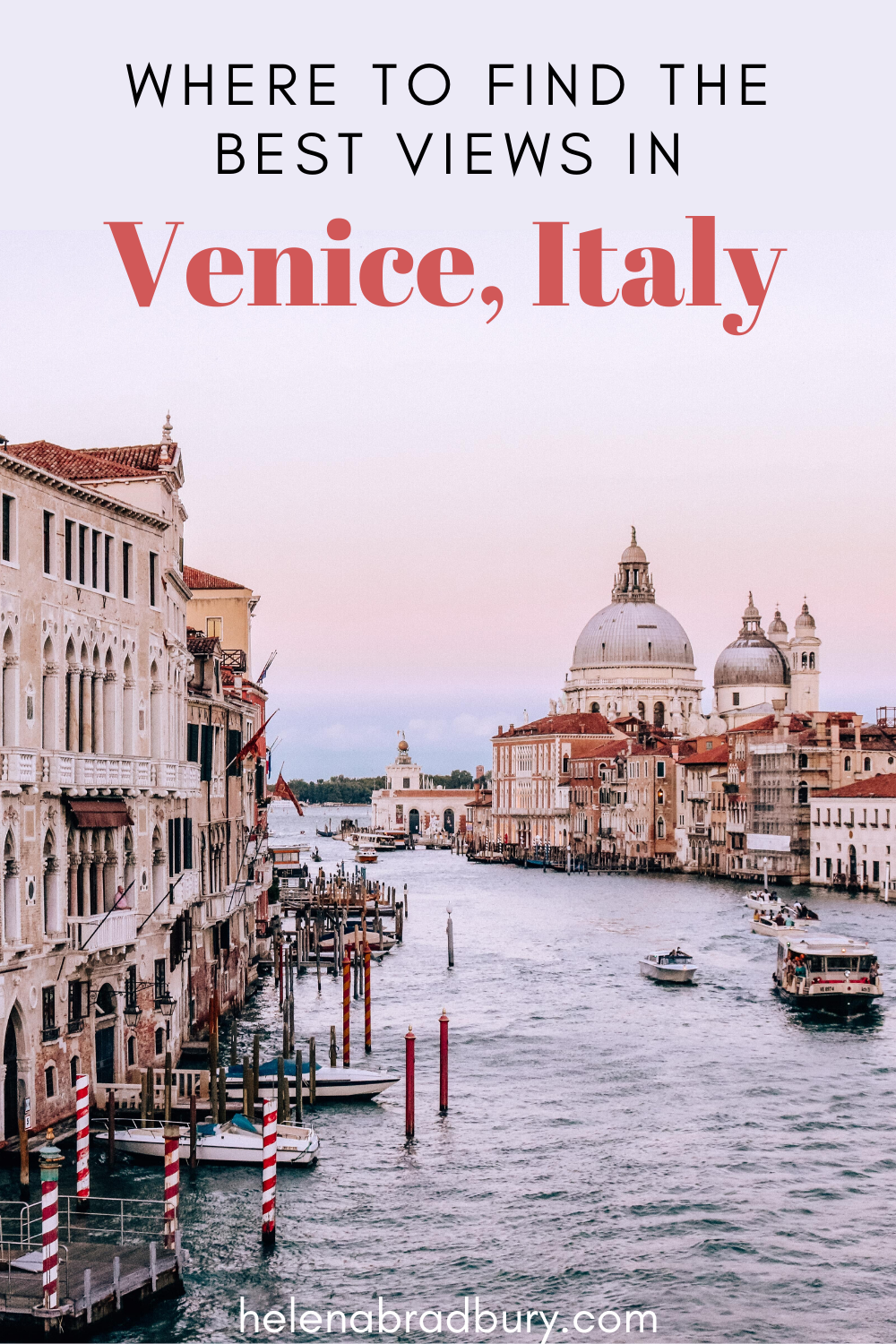 This guide of Where to find the best views in Venice will help you find the best places for panoramas, aerial views and iconic Venice photo locations for your trip to Venice