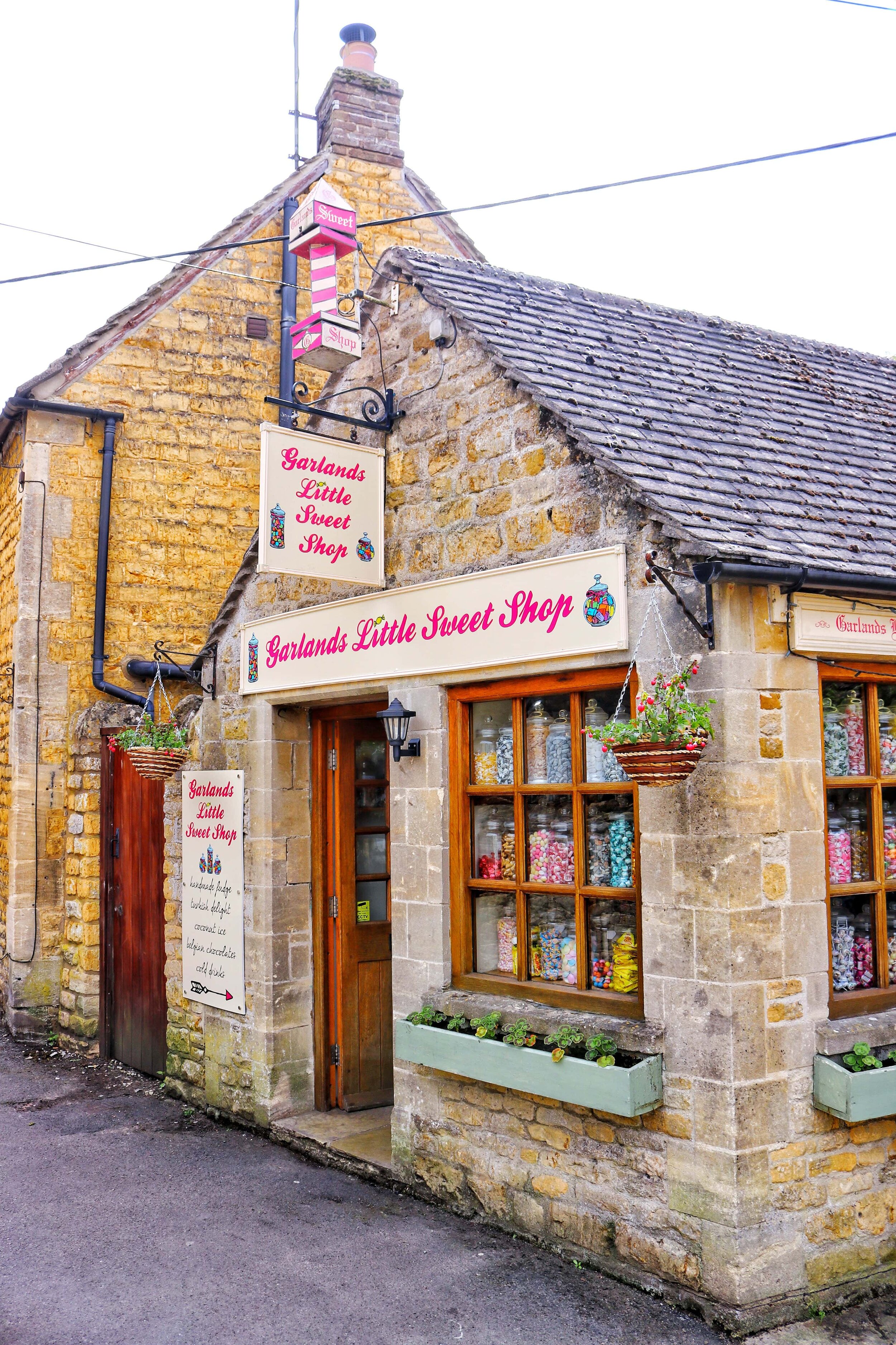 sweet shop in Bourton on the Water