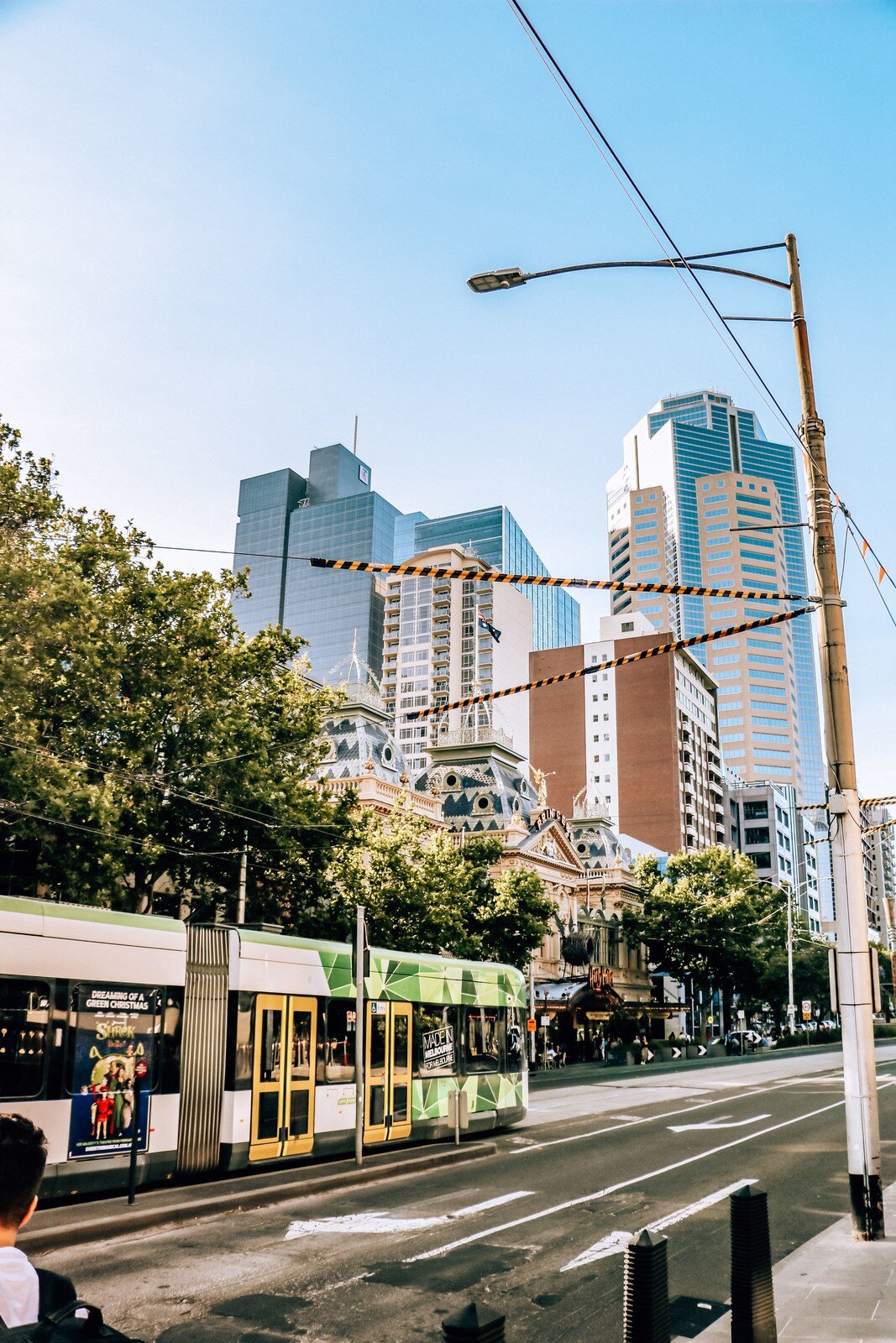 Trams in Melbourne city centre