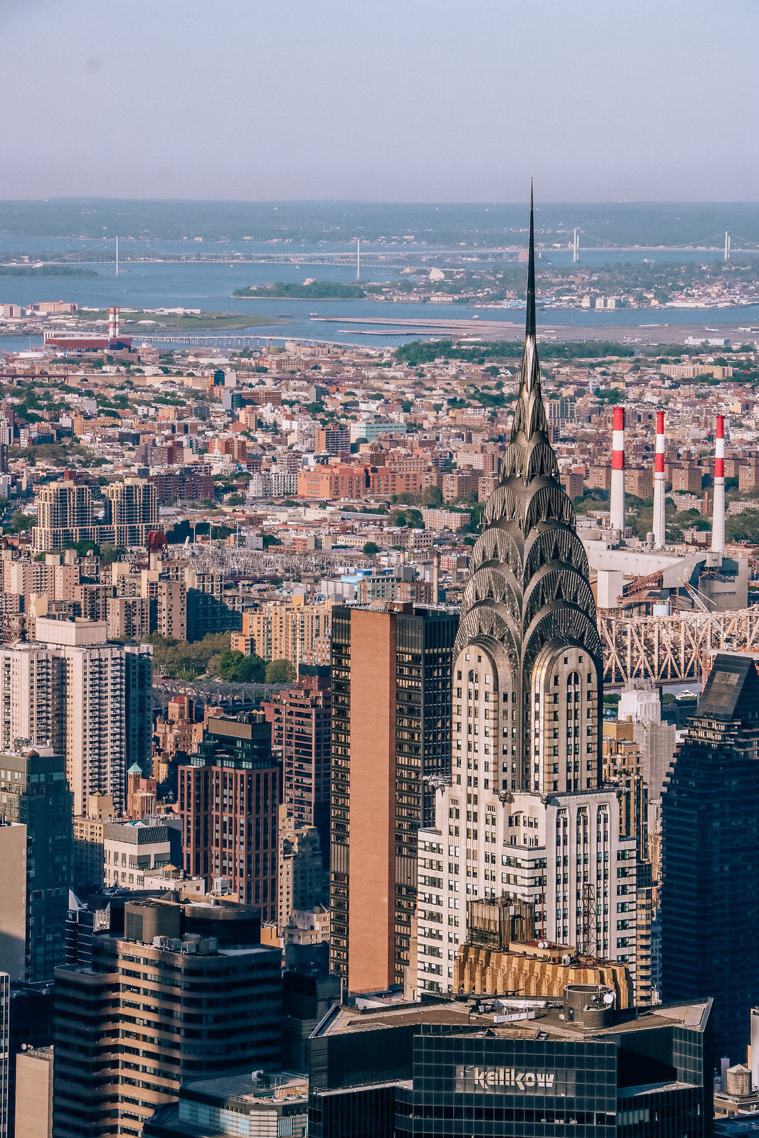 View of the Chrysler Building from the Empire State Building