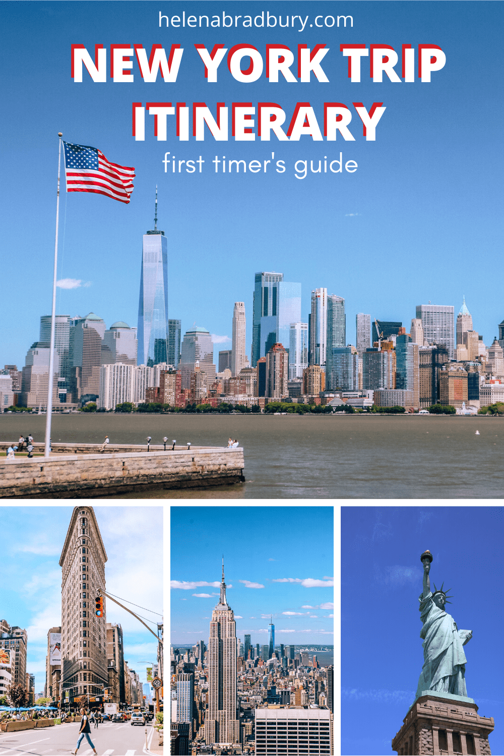 A First Timer's Guide and New York trip itinerary. Planning your first New York trip itinerary can be overwhelming. This is a complete guide with information on how to get to and from the airport, using the subway, food recommendations, things to se…