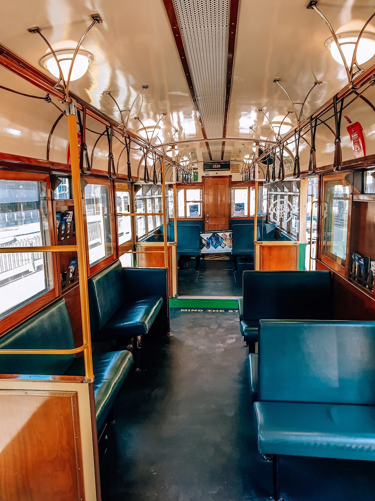 Inside Melbourne's heritage trams