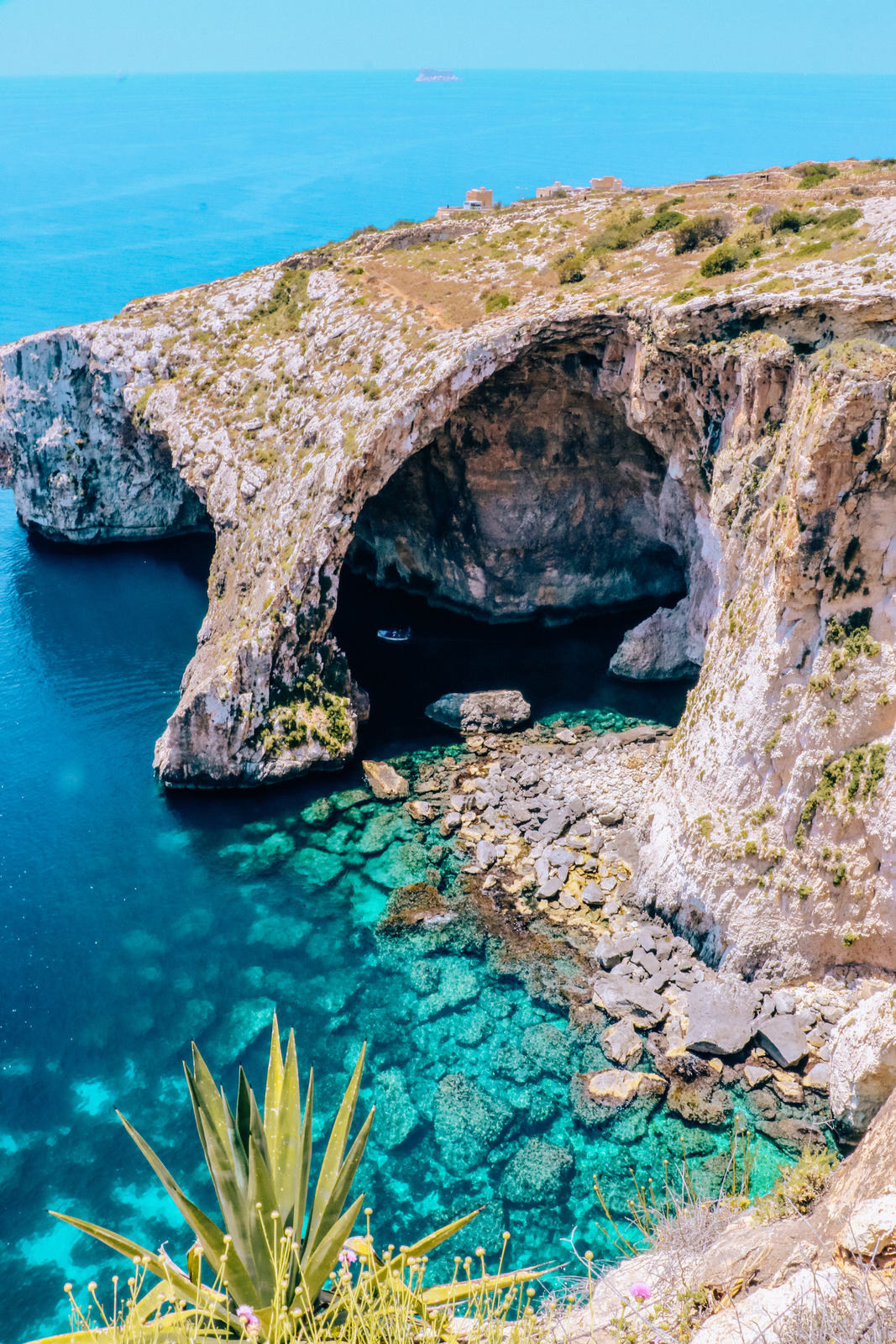 The Blue Grotto viewpoint