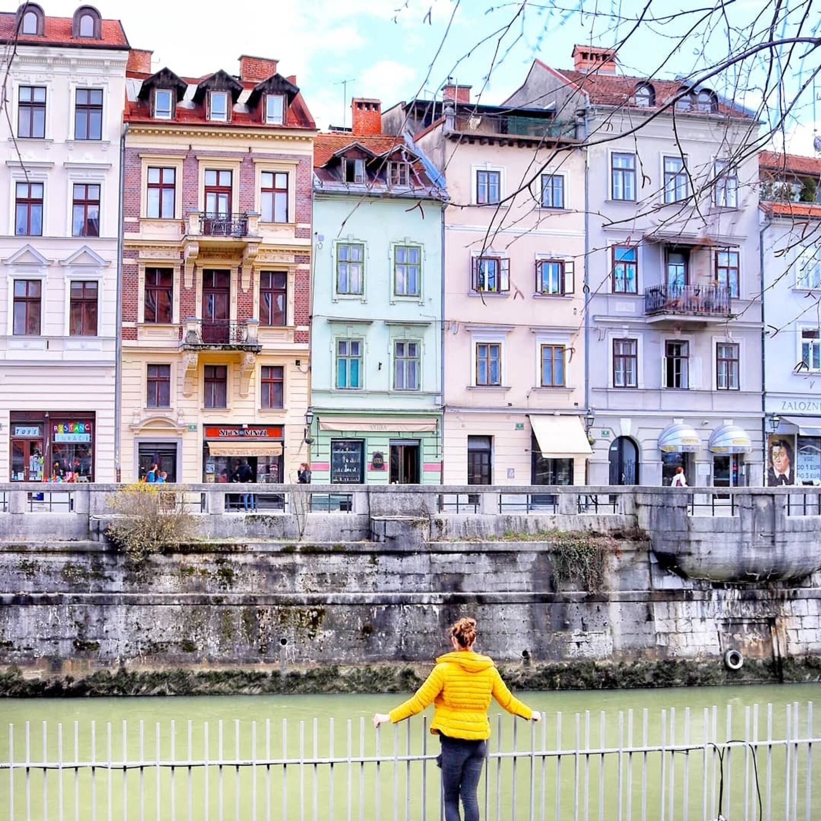 Ljubljana waterfront architecture