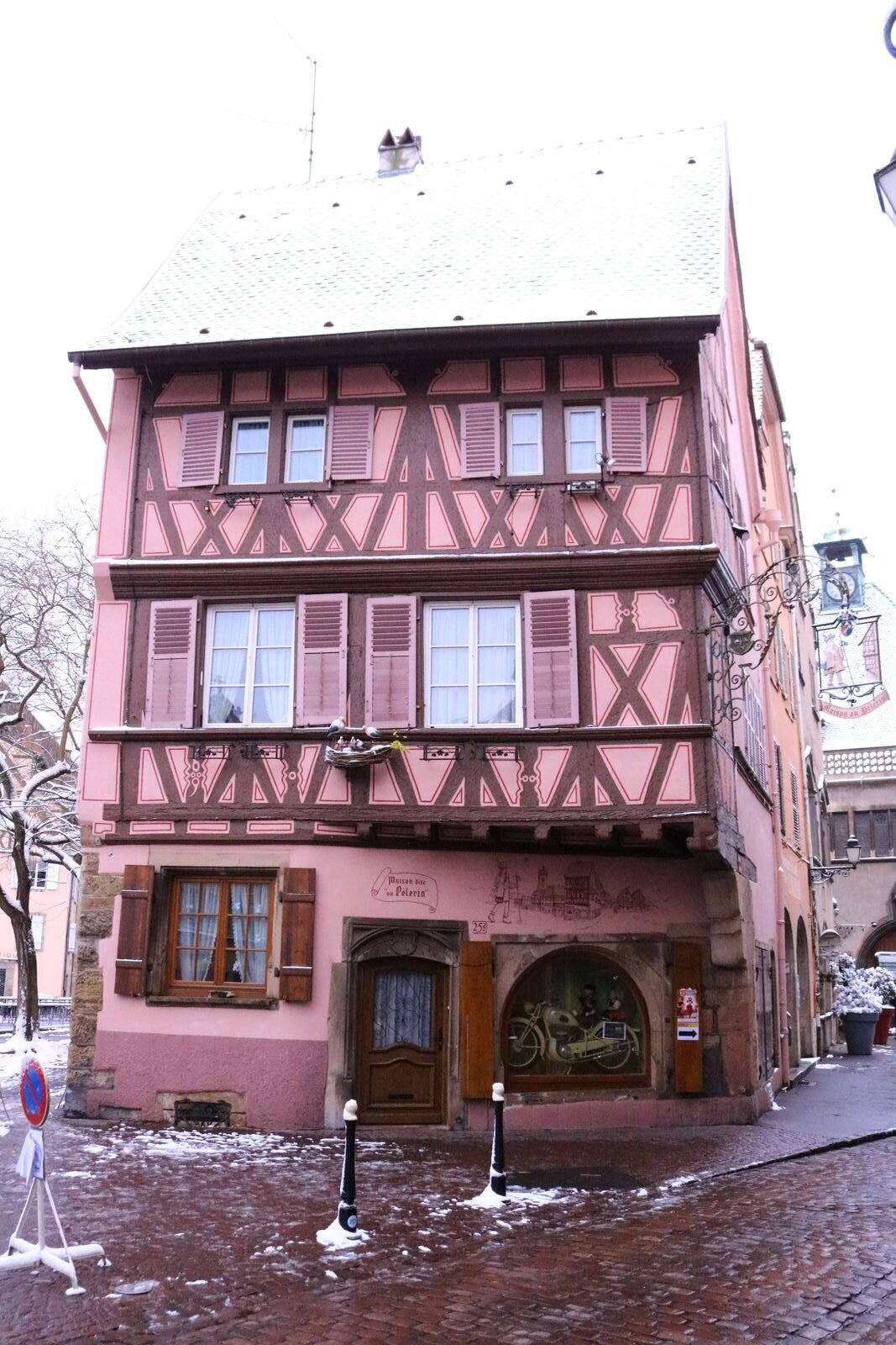 pink house, Colmar France
