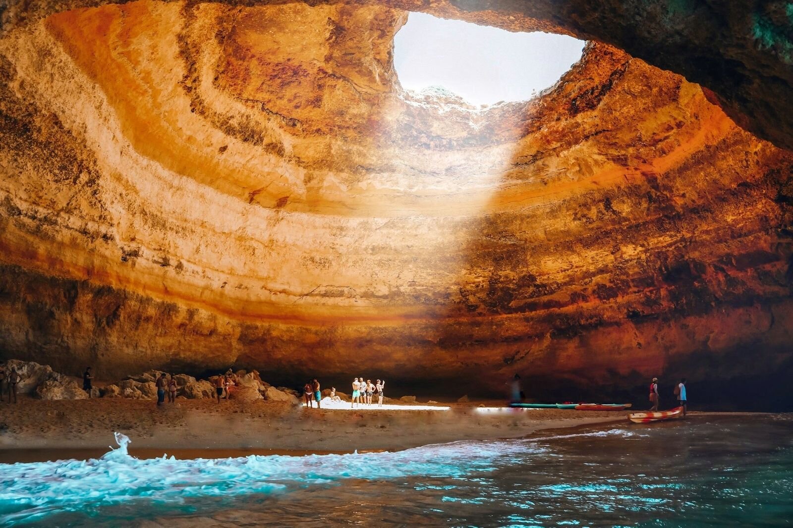 benagil cave algarve portugal