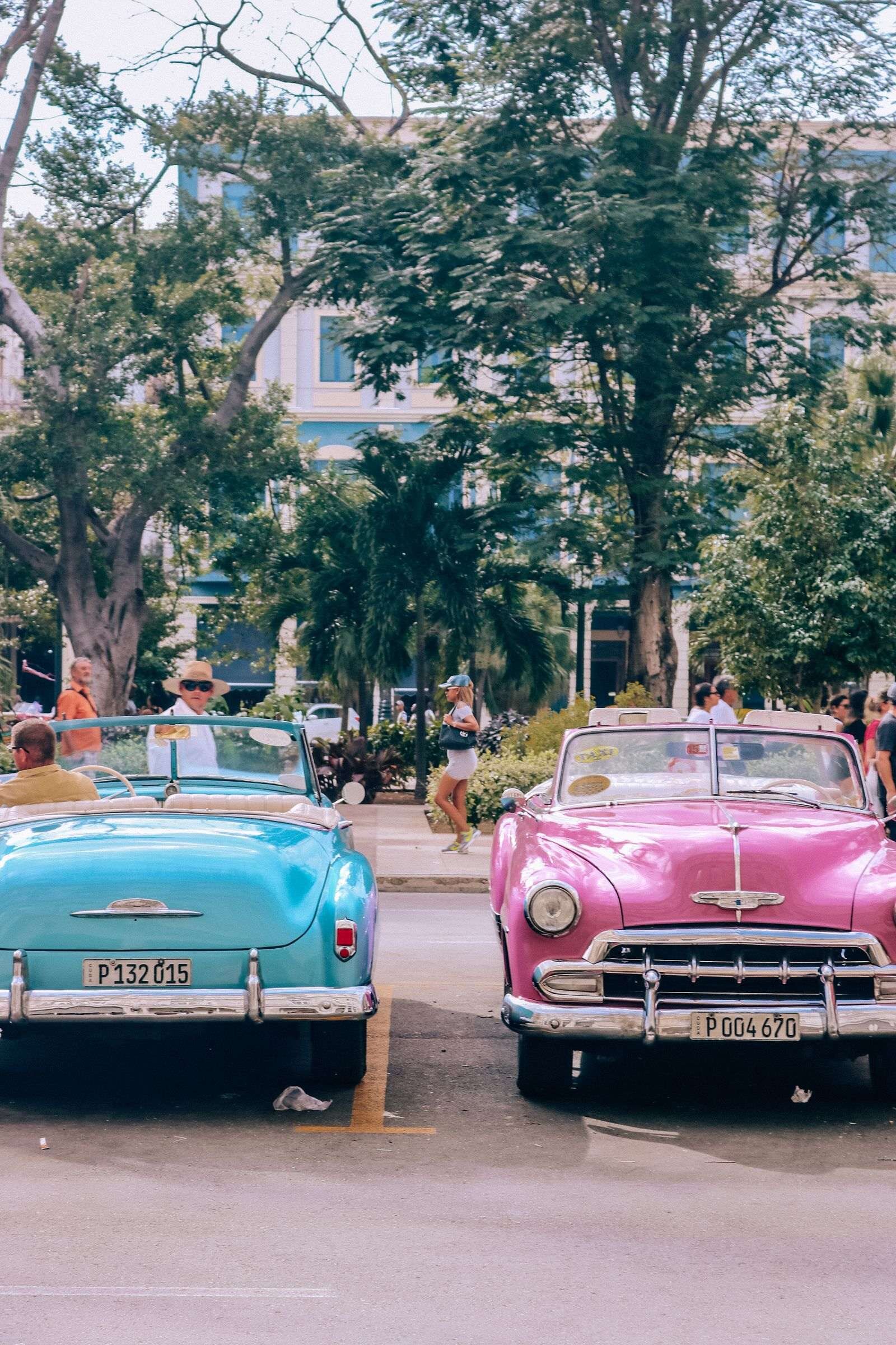 classic cars in Cuba photography