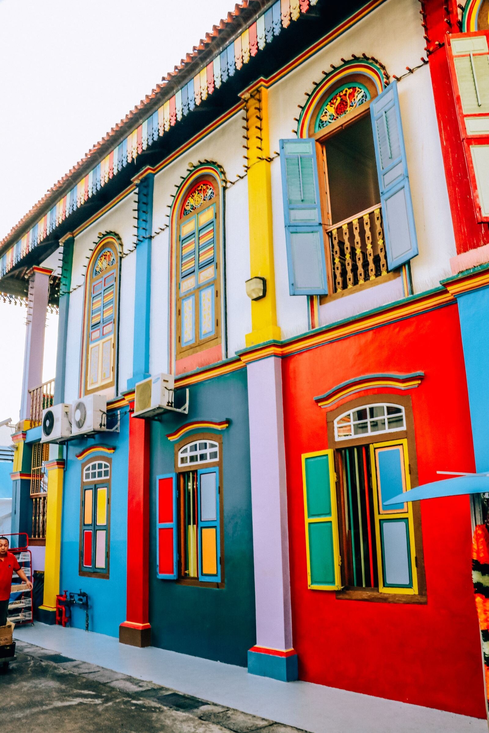 colourful house photo location singapore