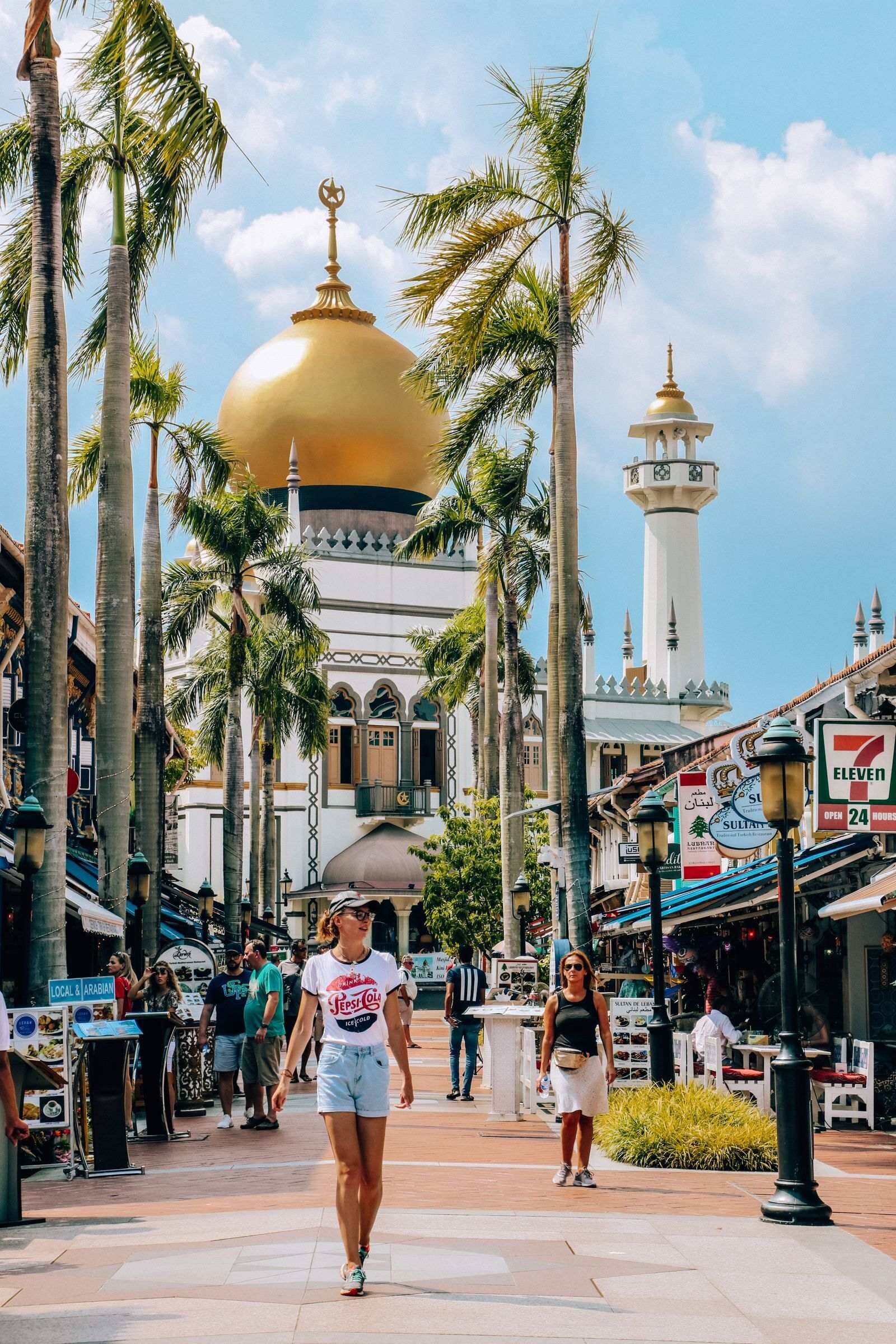 Mosque on Arab Street Singapore