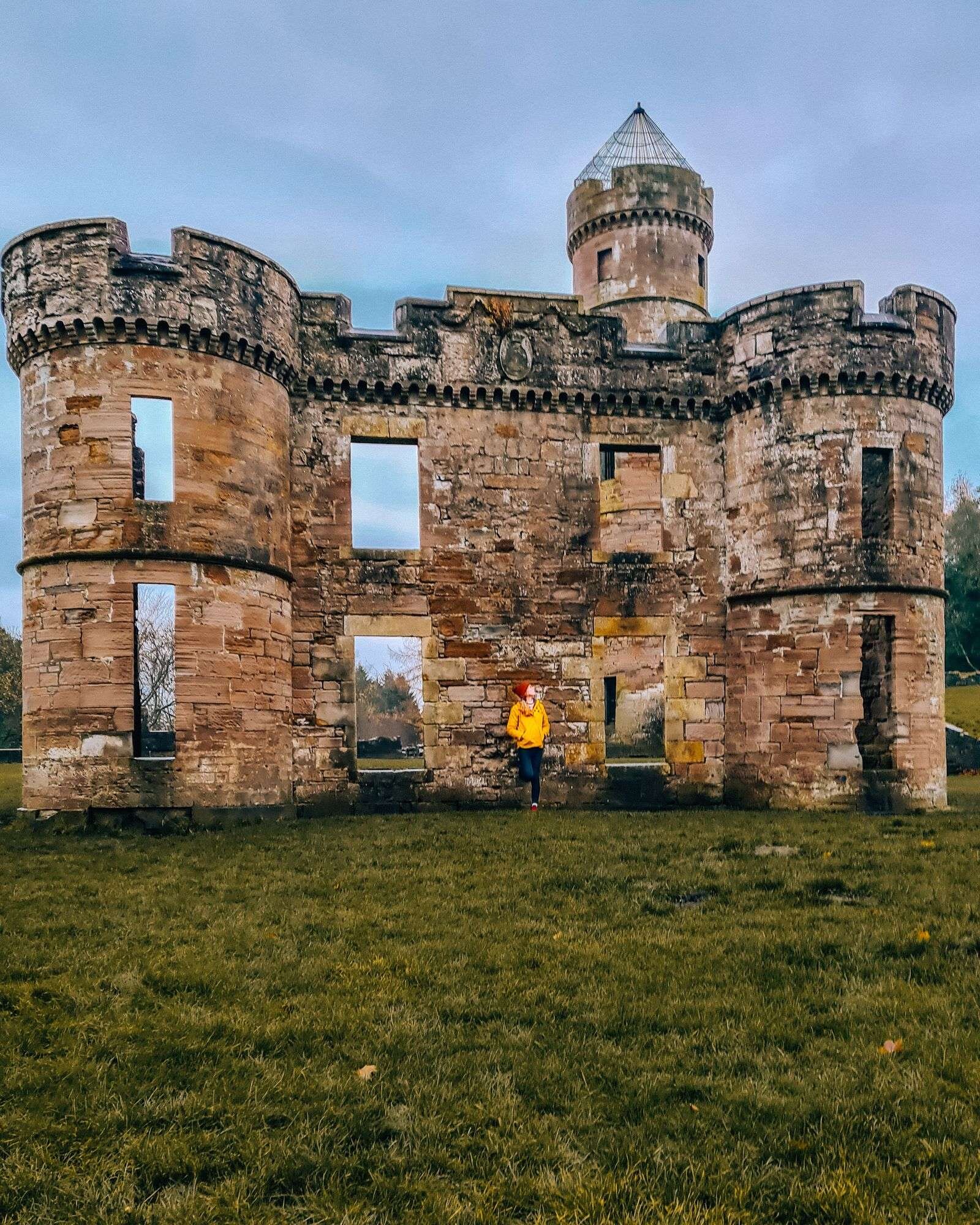 Eglinton Castle ruins