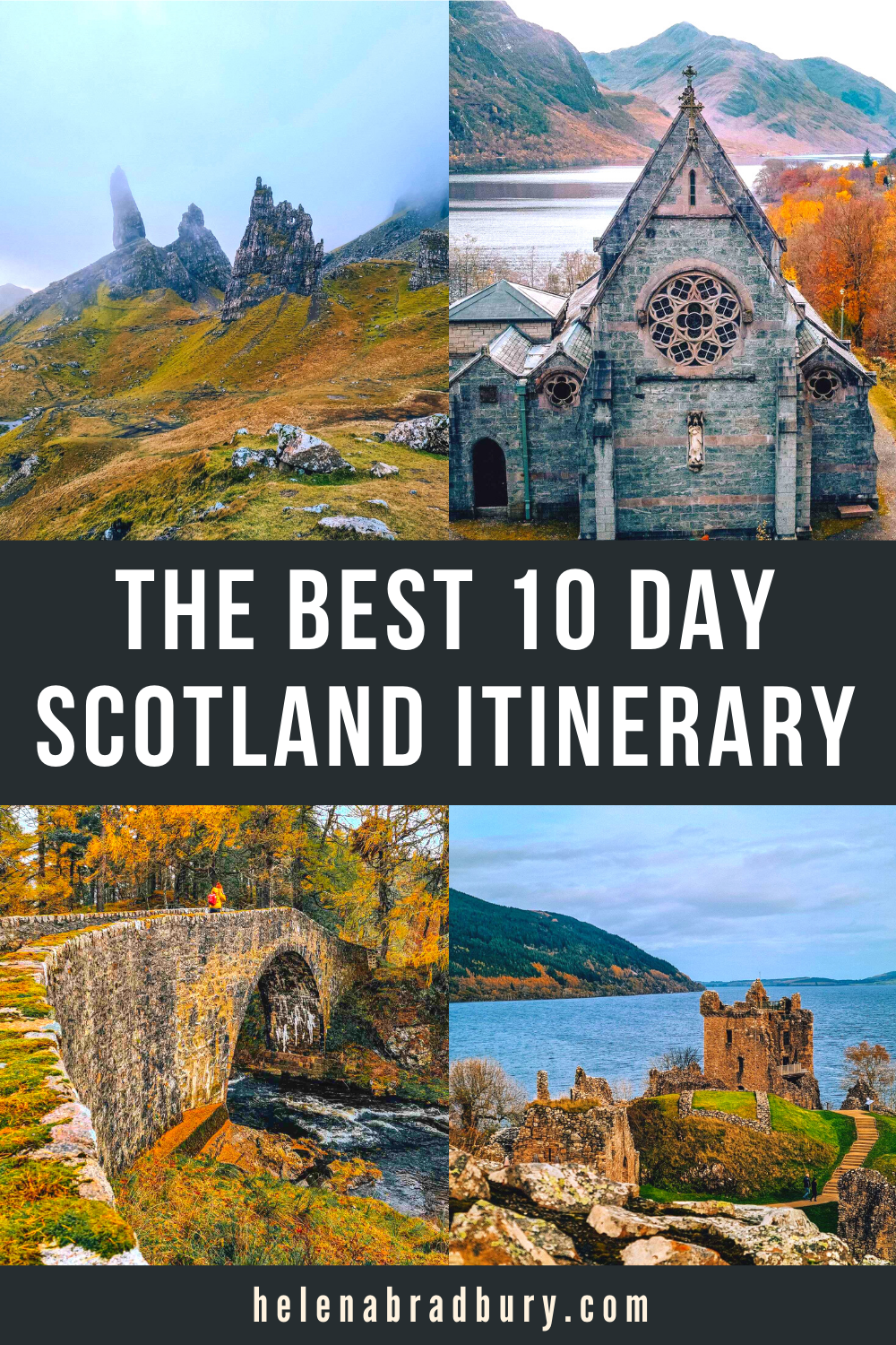 Planning 10 days in Scotland? This 10 day Scotland road trip itinerary includes everything from travel distances, advice for weather conditions, Scottish attractions to visit, plus accommodation throughout to plan the ultimate Scotland itinerary | sc