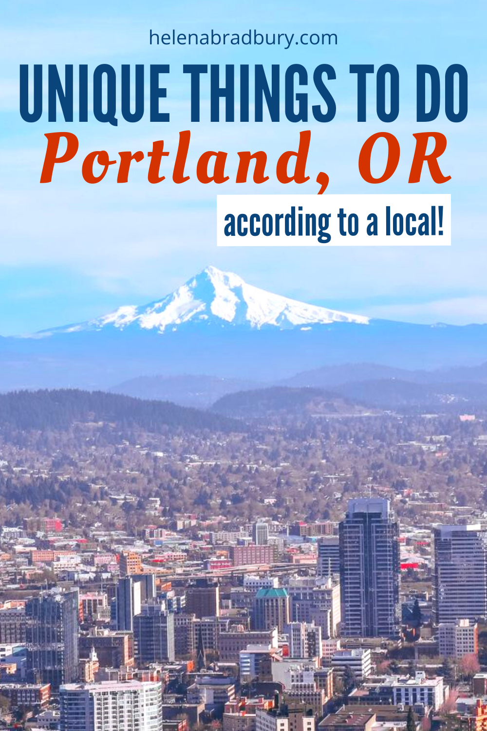 The Portland bucket list: 40 unique things to do in Portland Oregon (by a local)