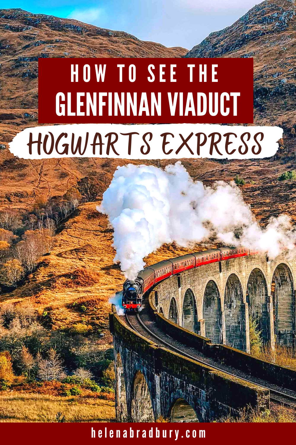 How to find the Glenfinnan Viaduct viewpoint and see the Harry Potter train in Scotland
