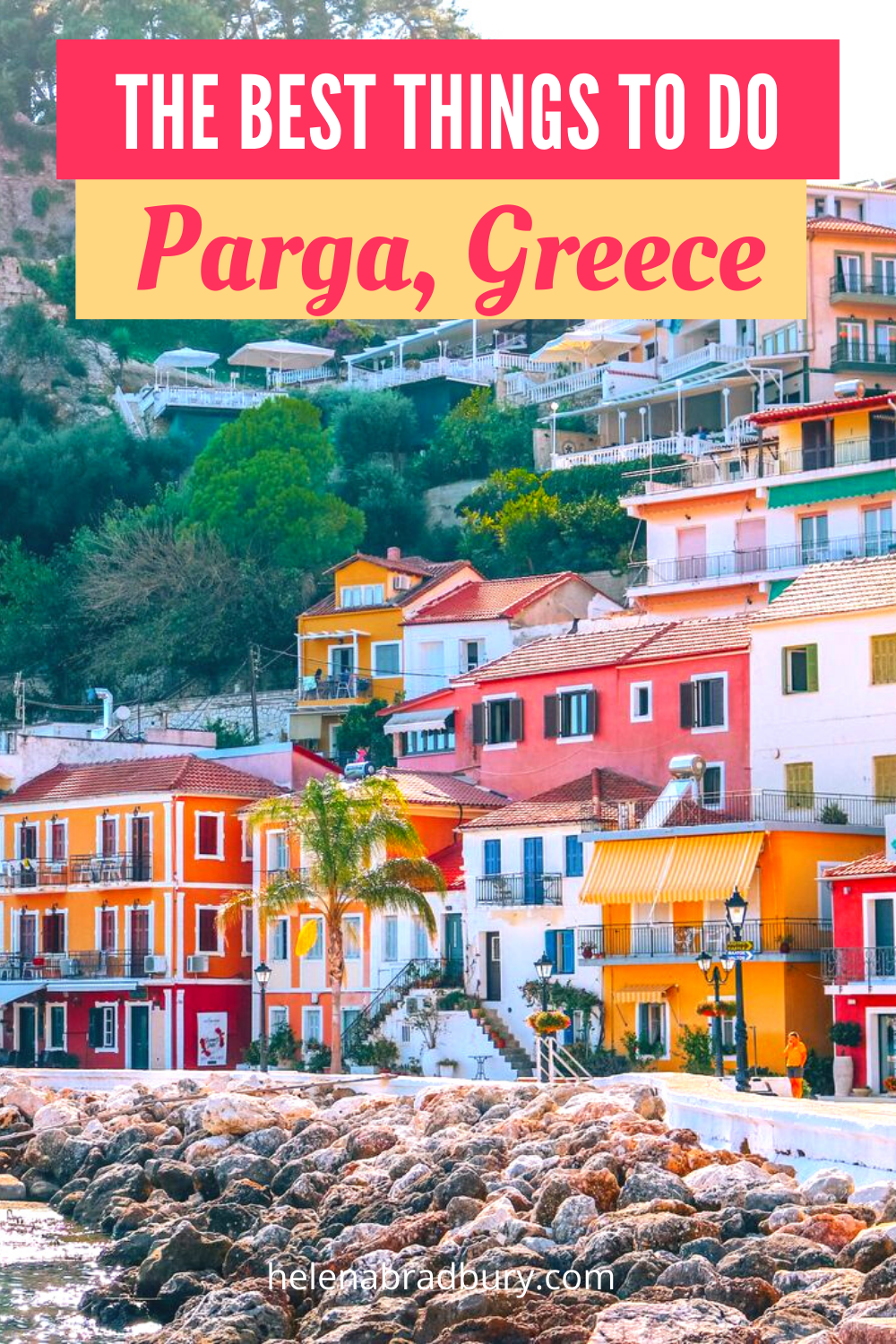 Parga is an underrated Greece travel destination but with so much to see and do, beautiful places, boat trips and amazing food, use this guide to plan your trip to one of the most beautiful places in Greece | greece best places | greece places to vi…