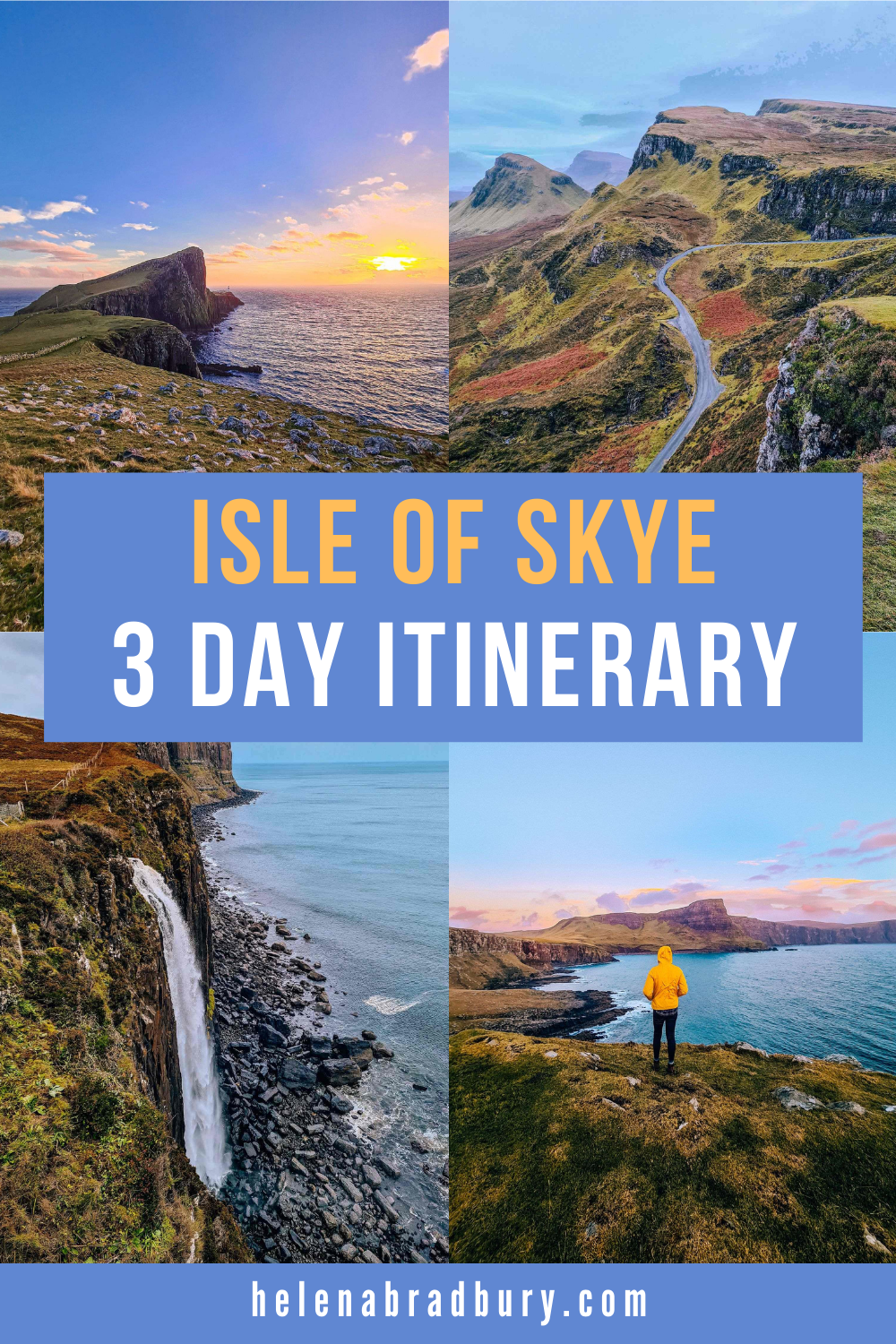 Visit the stunning Isle of Skye, Scotland in the Scottish Highlands and islands on this perfect Isle of Skye itinerary for 3 days. 3 Days in Isle of Skye is perfect to see iconic places like Old Man of Storr, the Fairy Pools, Fairy Glen and Talisker…