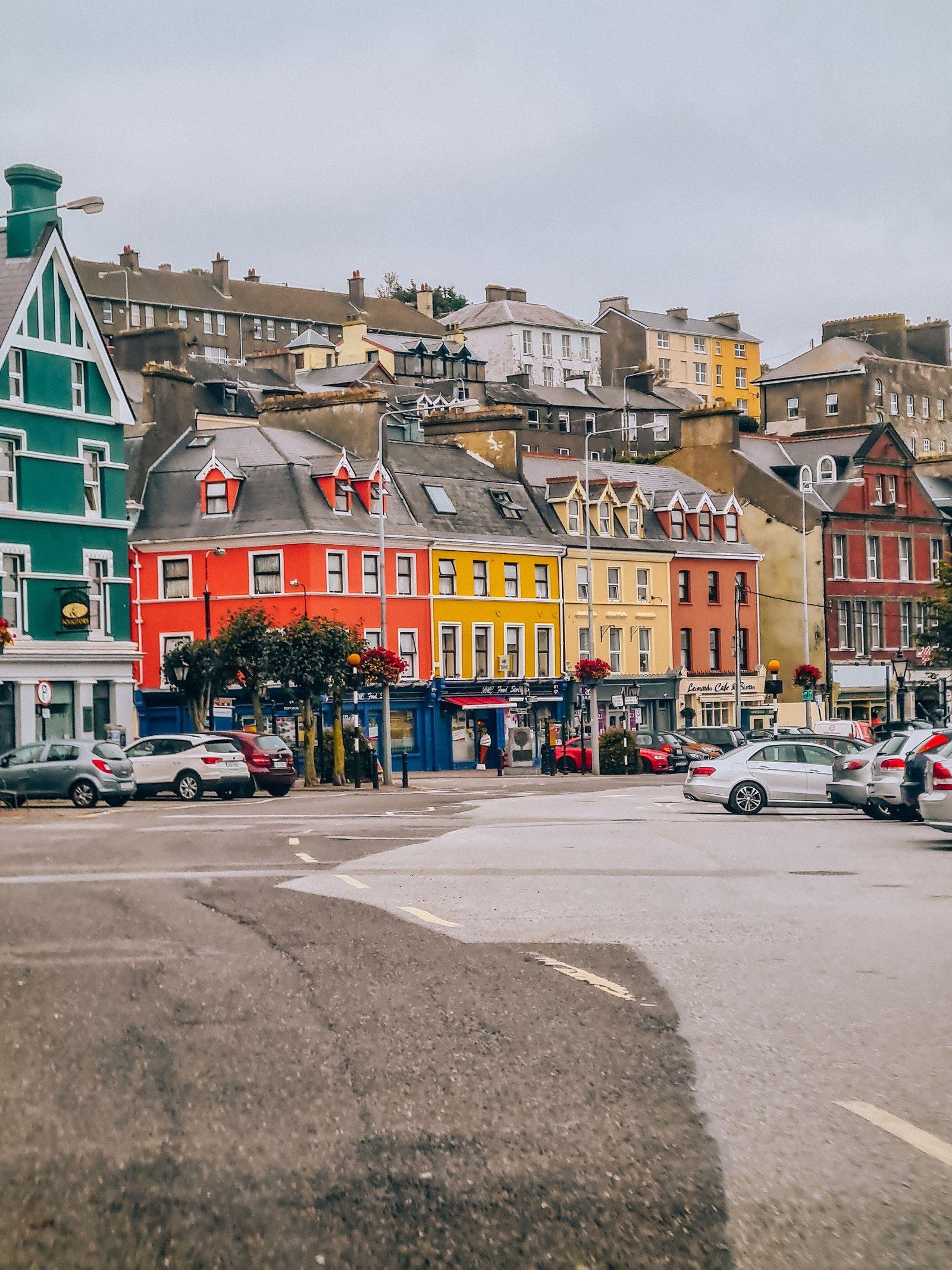 Colourful high street in Cobh 