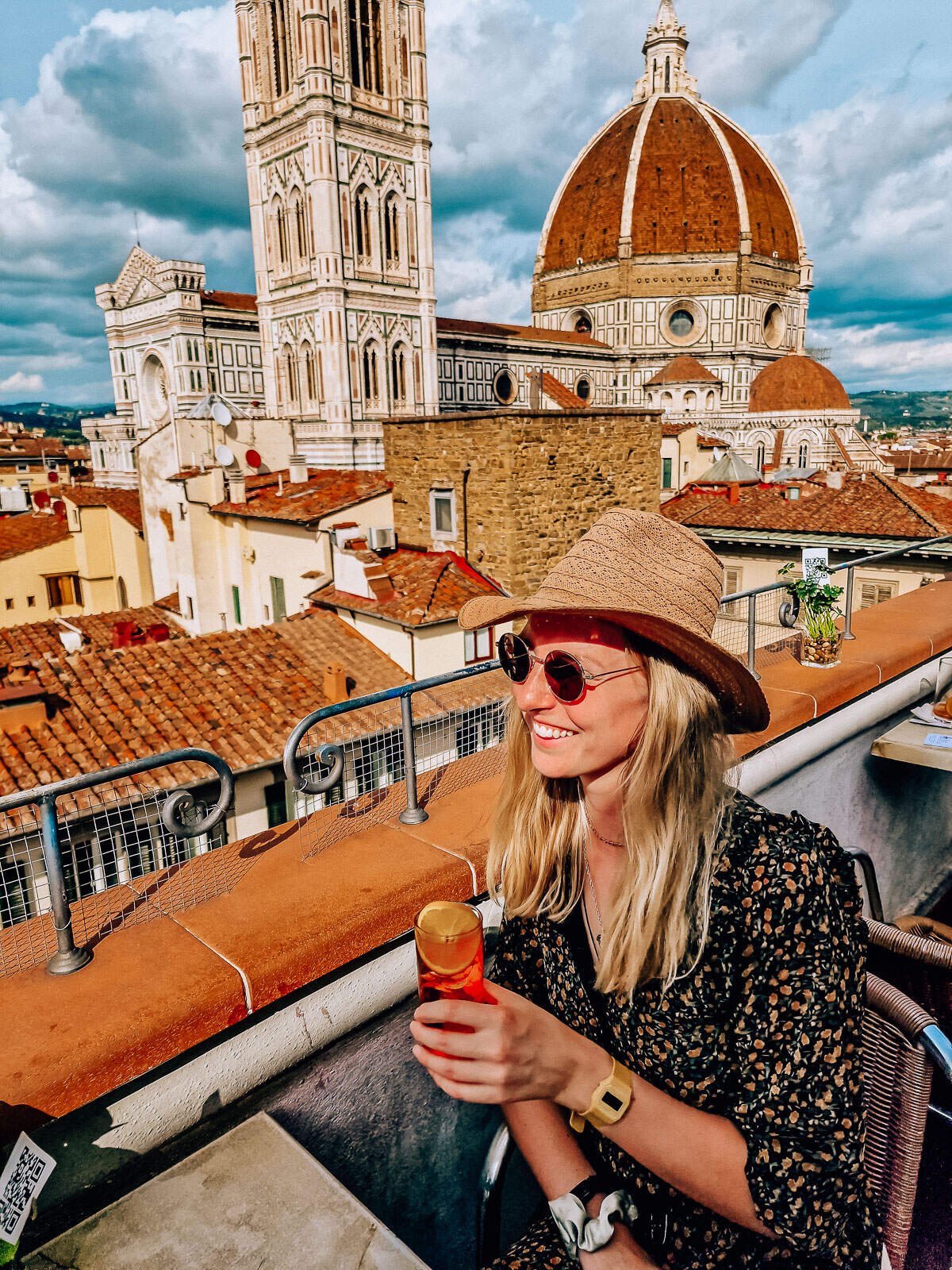 Roof top bar in Florence