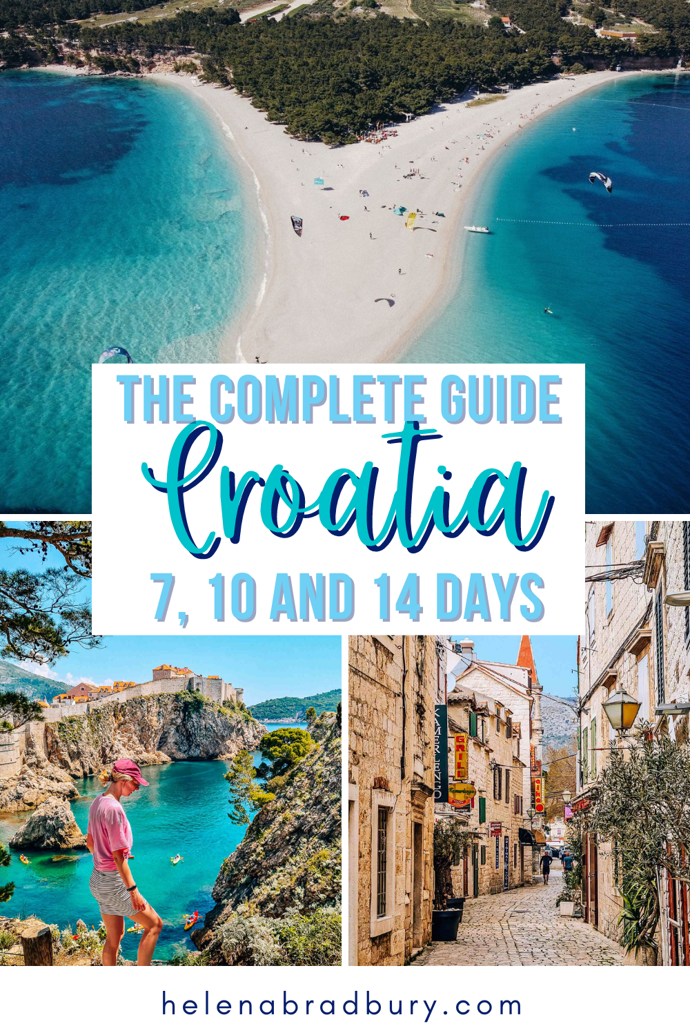 Plan the perfect trip to Croatia with this 7 day Croatia itinerary exploring the most famous places to see in Croatia (by someone who lives here). With additional itineraries for 10 days and 14 days in Croatia. | croatia 7 day itinerary | croatia 7 d