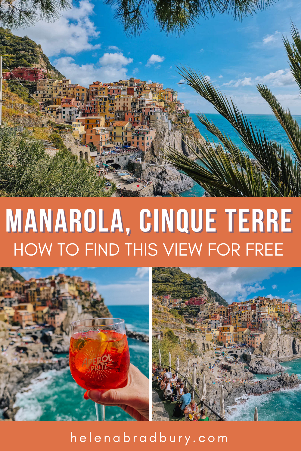 Skip the famous Cinque Terre Manarola restaurant, Nessun Dorma, and find the same viewpoint of Manarola for free, without needing reservations | nessun dorma cinque terre || best photo spots in cinque terre | best things to do in cinque terre | cinqu