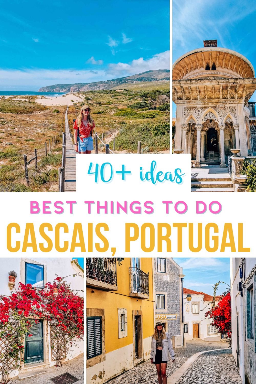Spend longer in Cascais with this epic list of the best things to do in Cascais, Portugal including beautiful beaches, water activities, places to eat and drink and must see spots. | cascais portugal things to do | cascais portugal restaurants | what