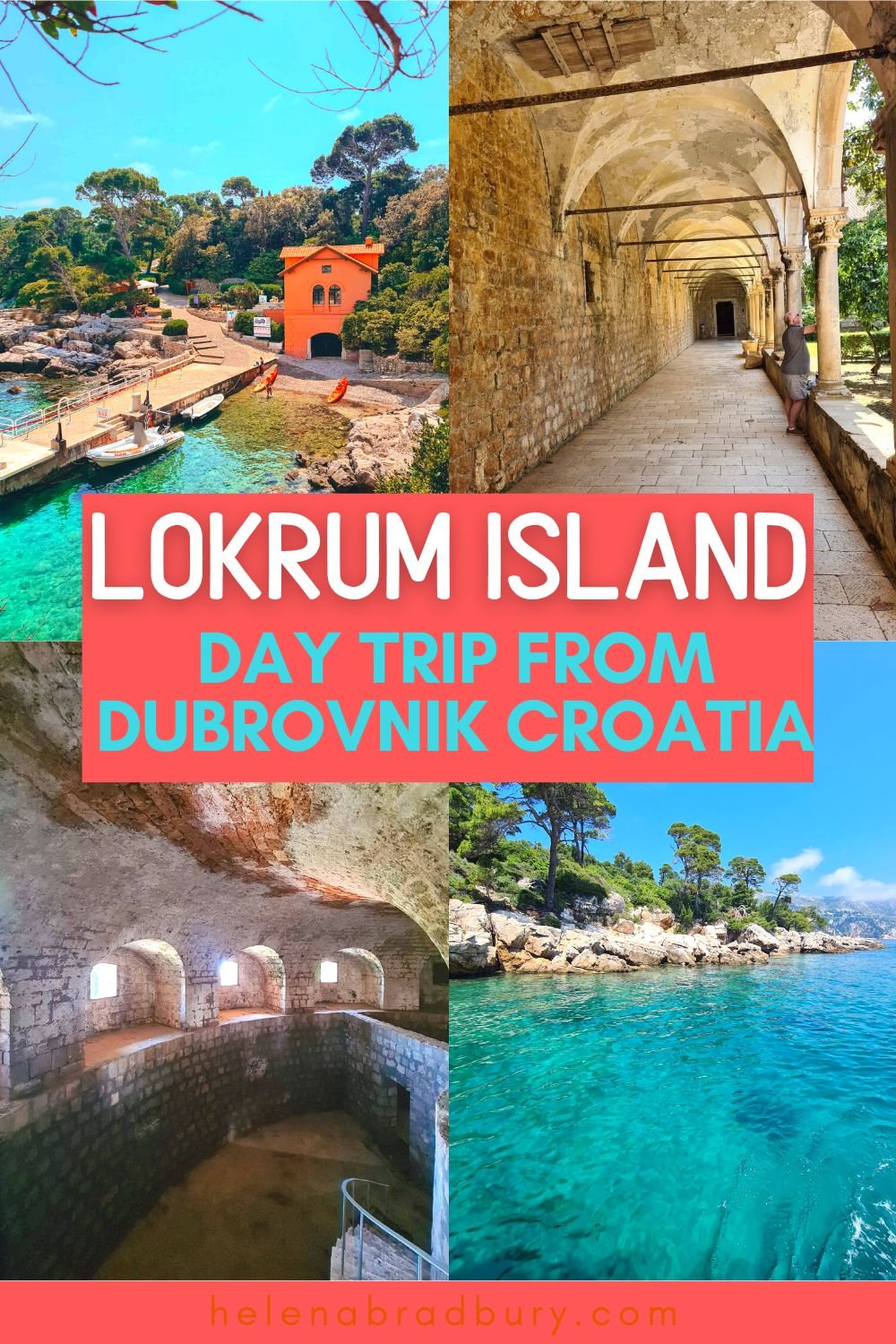 Everything you need to know for Lokrum island day trip from Dubrovnik, how to get to Lokrum Island, where to buy Lokrum ferry tickets, things to do in Lokrum and more | islands near dubrovnik | lokrum island dubrovnik | dubrovnik croatia islands | du