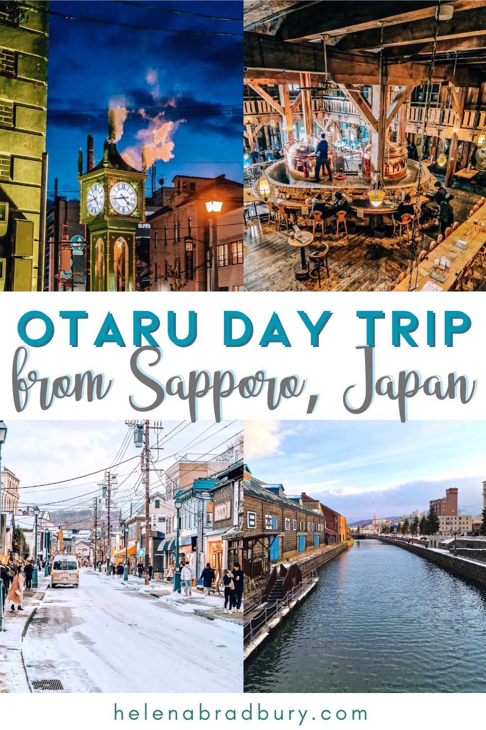 Explore beyond Sapporo with this Sapporo to Otaru day trip itinerary, from free sake tastings to glass-blowing workshops, this is the best Otaru itinerary. | otaru best things to do  | otaru japan itinerary | otaru music box museum | sapporo day trip