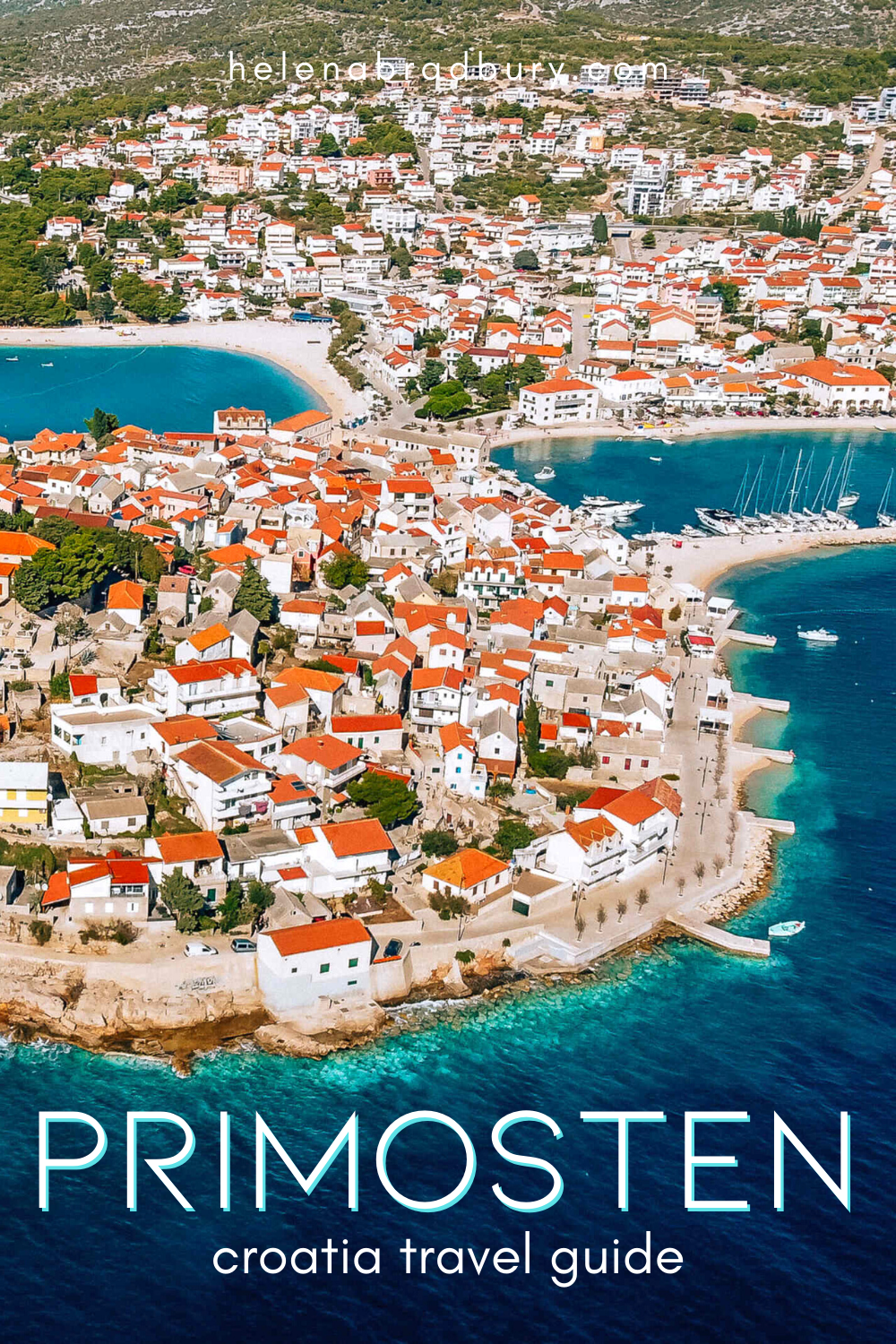 A true Croatia hidden gem! Discover the best things to do in Primosten and experience a more authentic part of Croatia just 1 hour from Split | primosten croatia things to do | primosten things to do | primosten kroatien | primosten croatia villas |