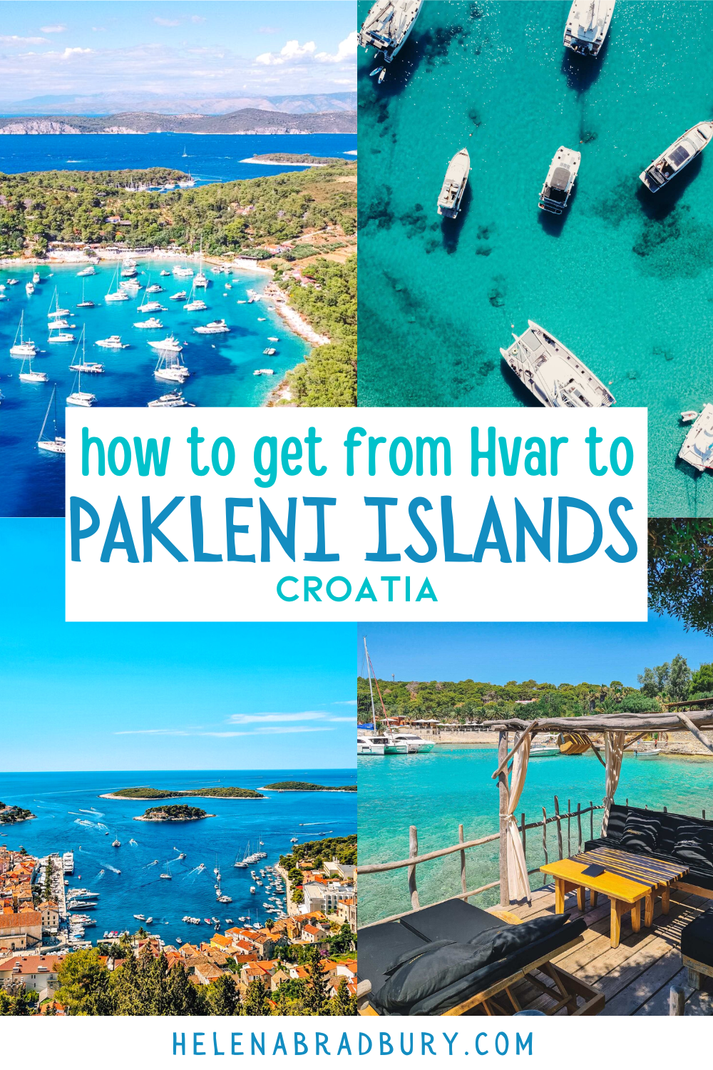 Plan how to get to the Pakleni Islands from Hvar with this ultimate Pakleni islands day trip guide, how to get there, the best beaches and the best Pakleni island tours. | hvar day trips : pakleni islands tour | pakleni island beaches | pakleni islan