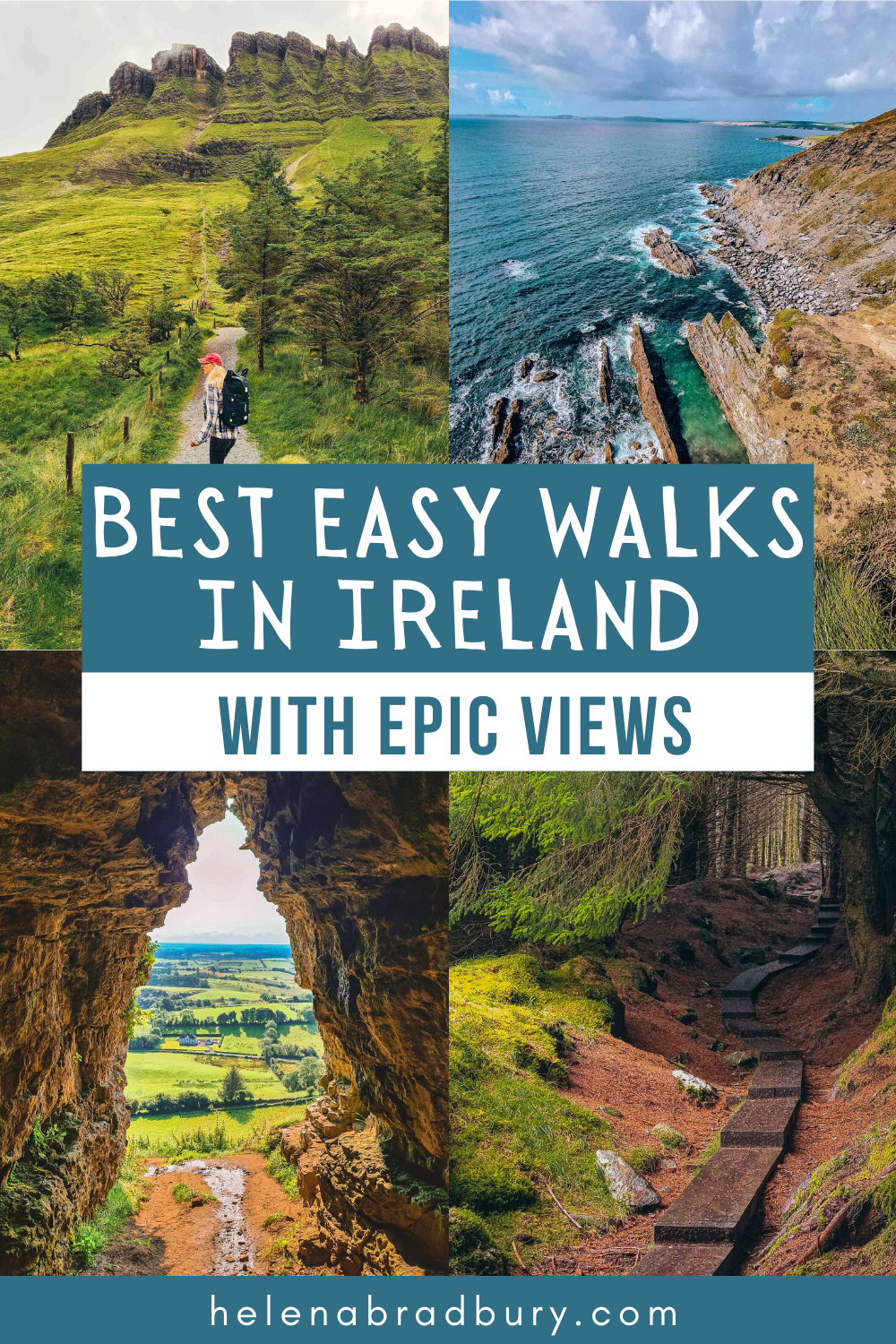 Whether you’re looking for the best walking trails in Ireland or some easy walks in Ireland, these easy walks with epic views should be on your Ireland list. With trail details for each included | wild atlantic way ireland hiking | best hiking in ire