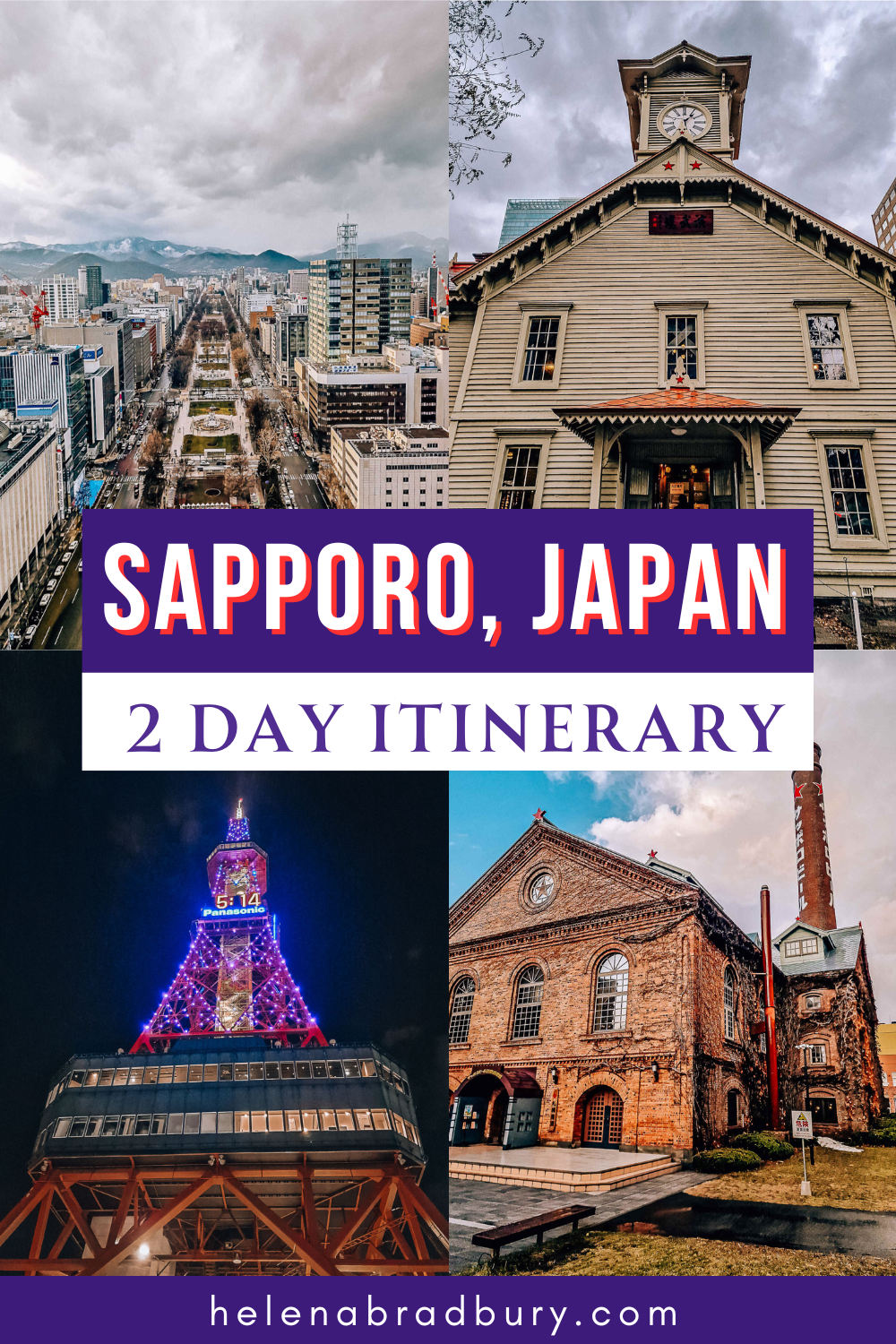 Your 2 day Sapporo itinerary, Hokkaido Japan